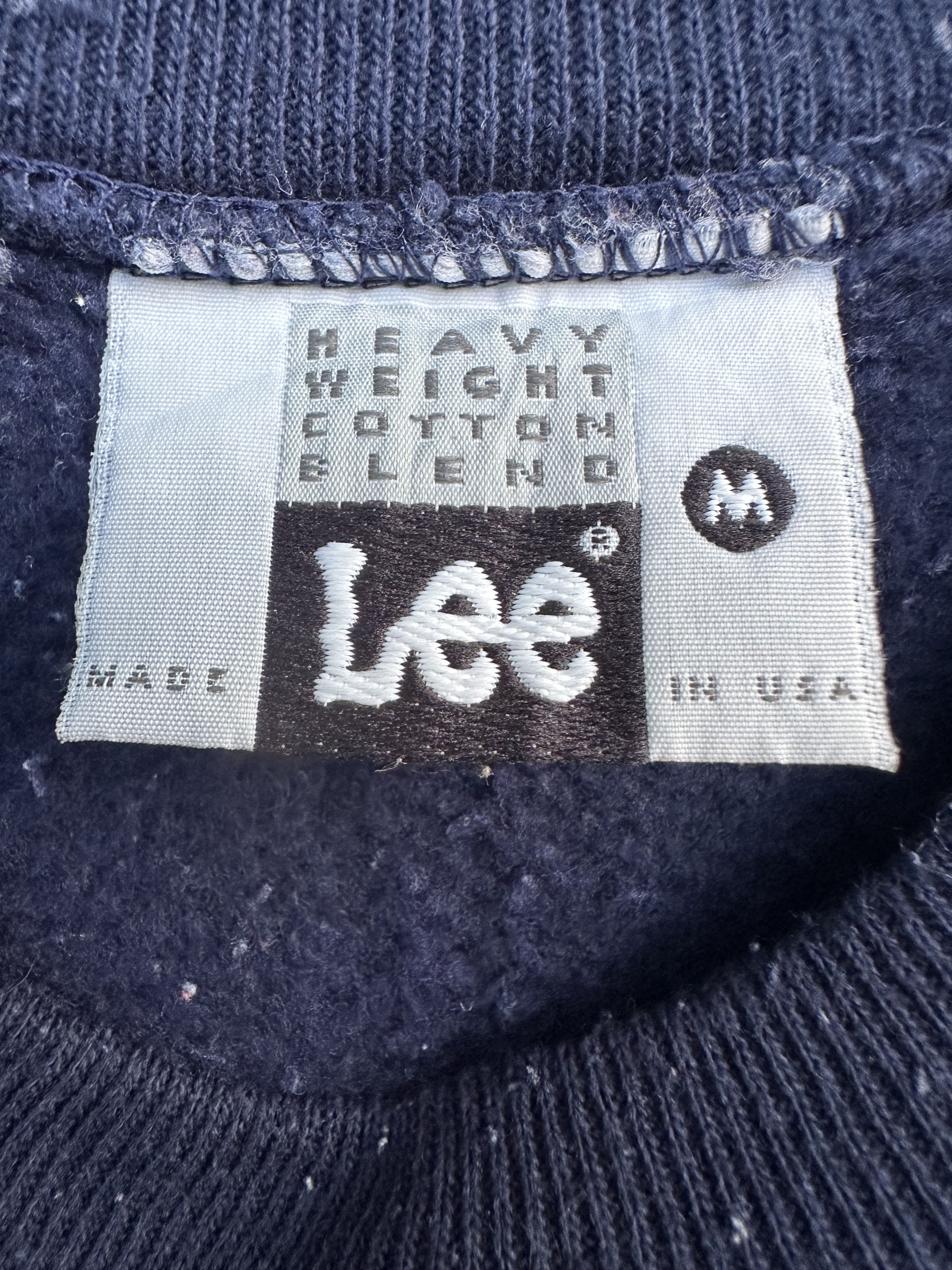 Lee Vintage 90s OG Lee Big Logo Sweatshirt Size US M / EU 48-50 / 2 - 7 Thumbnail