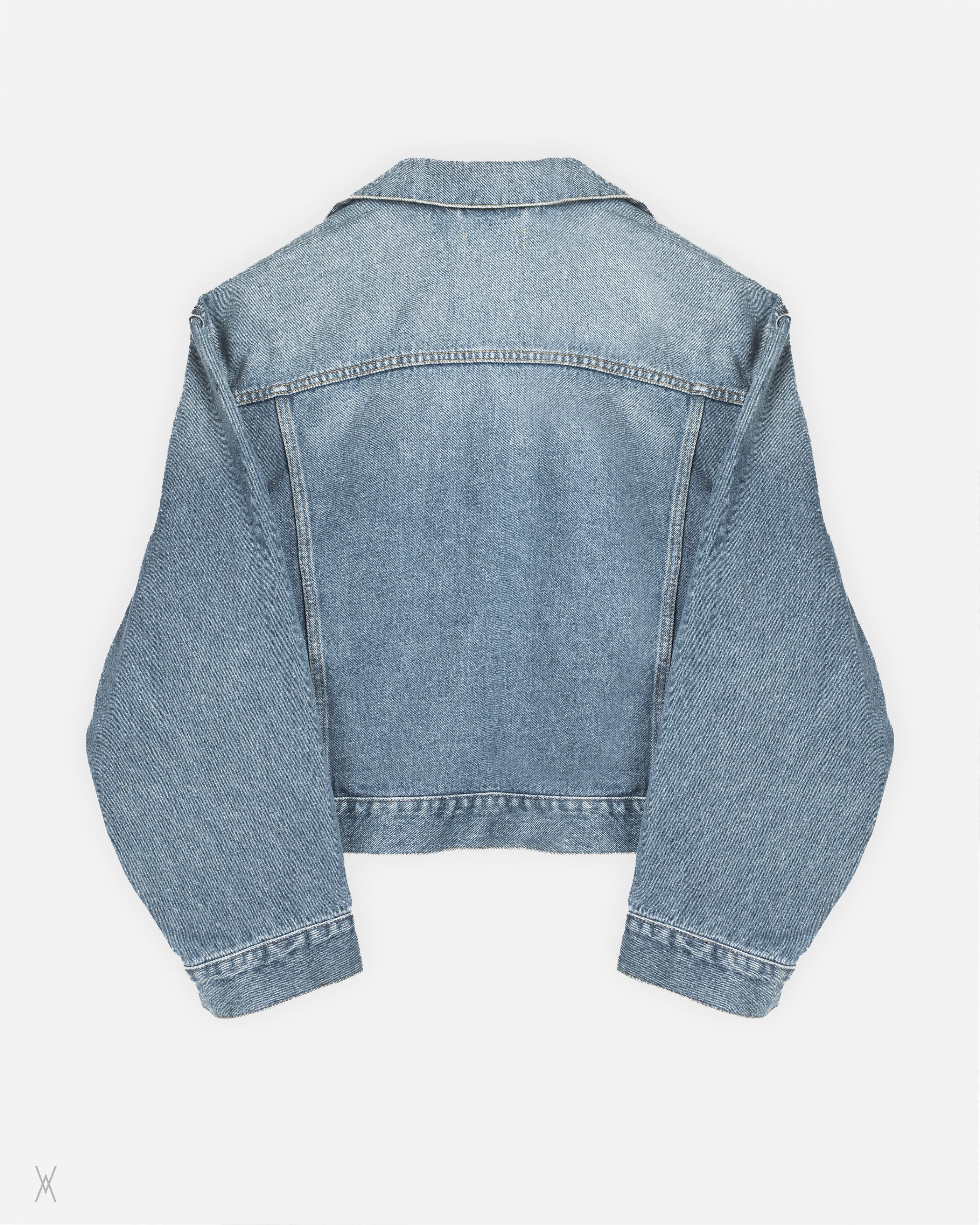 Balenciaga Balenciaga “Swing” denim jacket Size US S / EU 44-46 / 1 - 2 Thumbnail