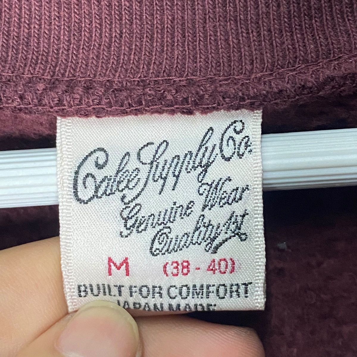 Other Vintage Calee Japan Shawl Collar Sweatshirt Crewneck Size M Size US M / EU 48-50 / 2 - 5 Thumbnail