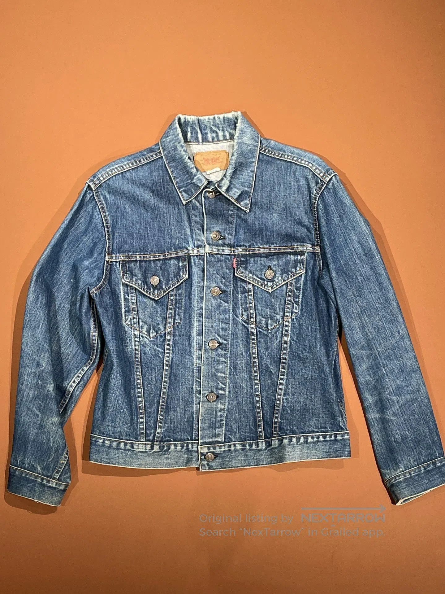 Levi's Levi's Vintage Back Patch Denim Jacket. Size US M / EU 48-50 / 2 - 2 Thumbnail