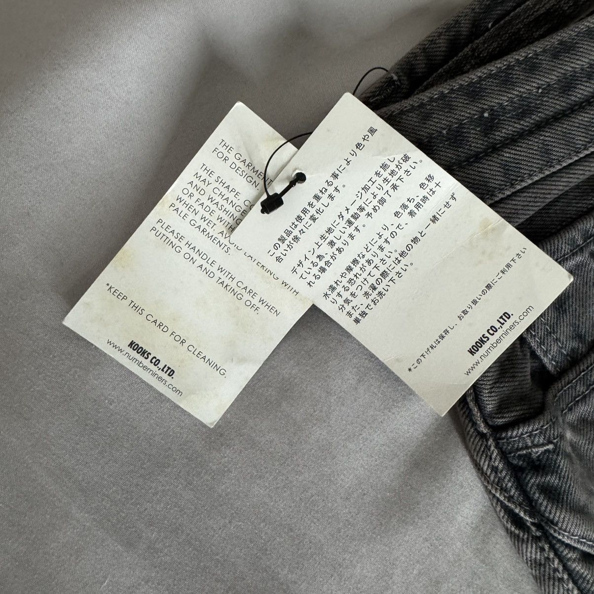 Number (N)ine New Unworn Number (N)ine SS08 Mud Pain Denim Size US 30 / EU 46 - 12 Thumbnail