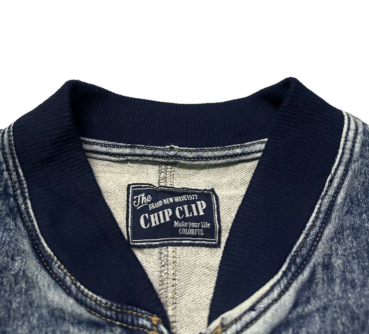 Japanese Brand Chip clip bomber jacket Size US XXL / EU 58 / 5 - 2 Thumbnail