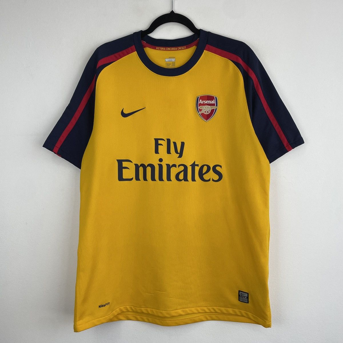 Nike アーセナル Arsenal イエロー NIKE アーセナル 05/06 ユニフォーム アウェイ長袖 195582 703