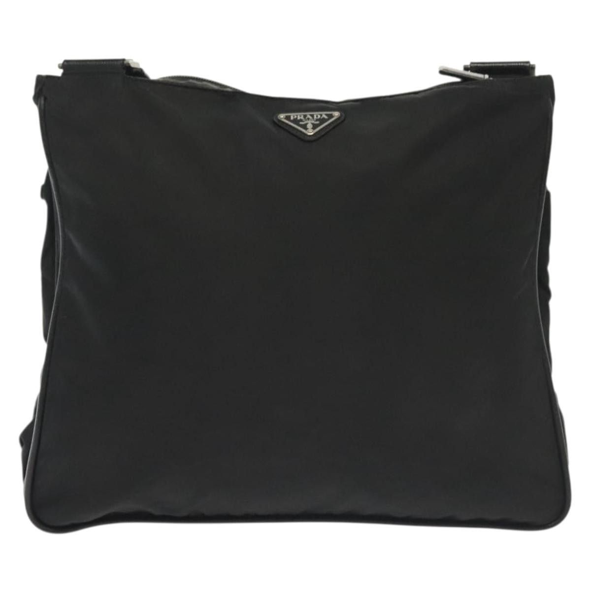 Prada PRADA Shoulder Bag Nylon Black Silver Size ONE SIZE - 2 Thumbnail