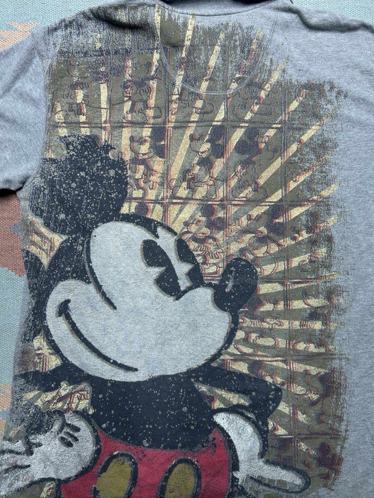 Vintage Mickey Mouse polo shirt Disney 3D graphic cotton soft XL Size US XL / EU 56 / 4 - 2 Thumbnail