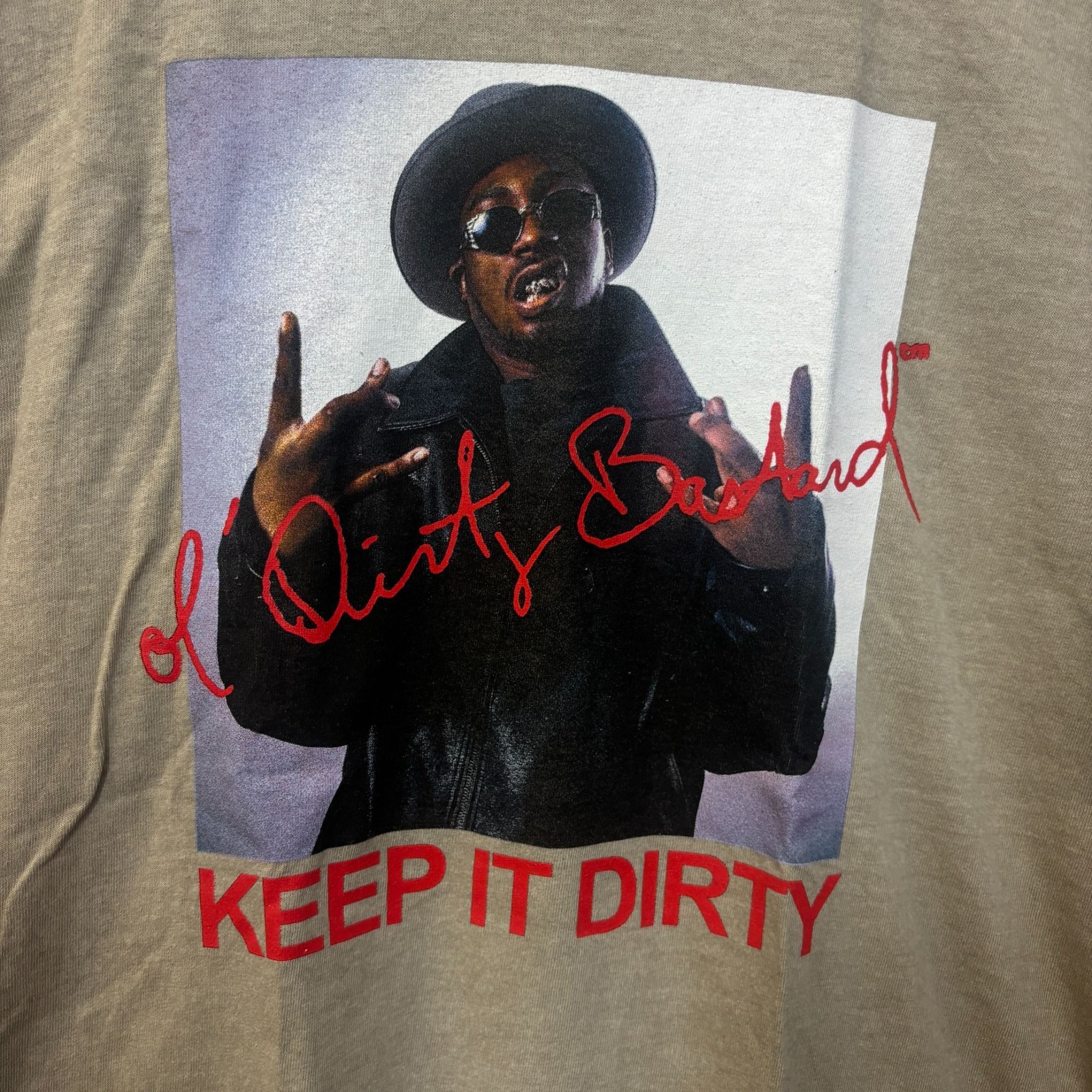 Rap Tees Ol Dirty Bastard Keep It Dirty Brooklyn Zoo Rap Tee S/M Size US M / EU 48-50 / 2 - 2 Thumbnail