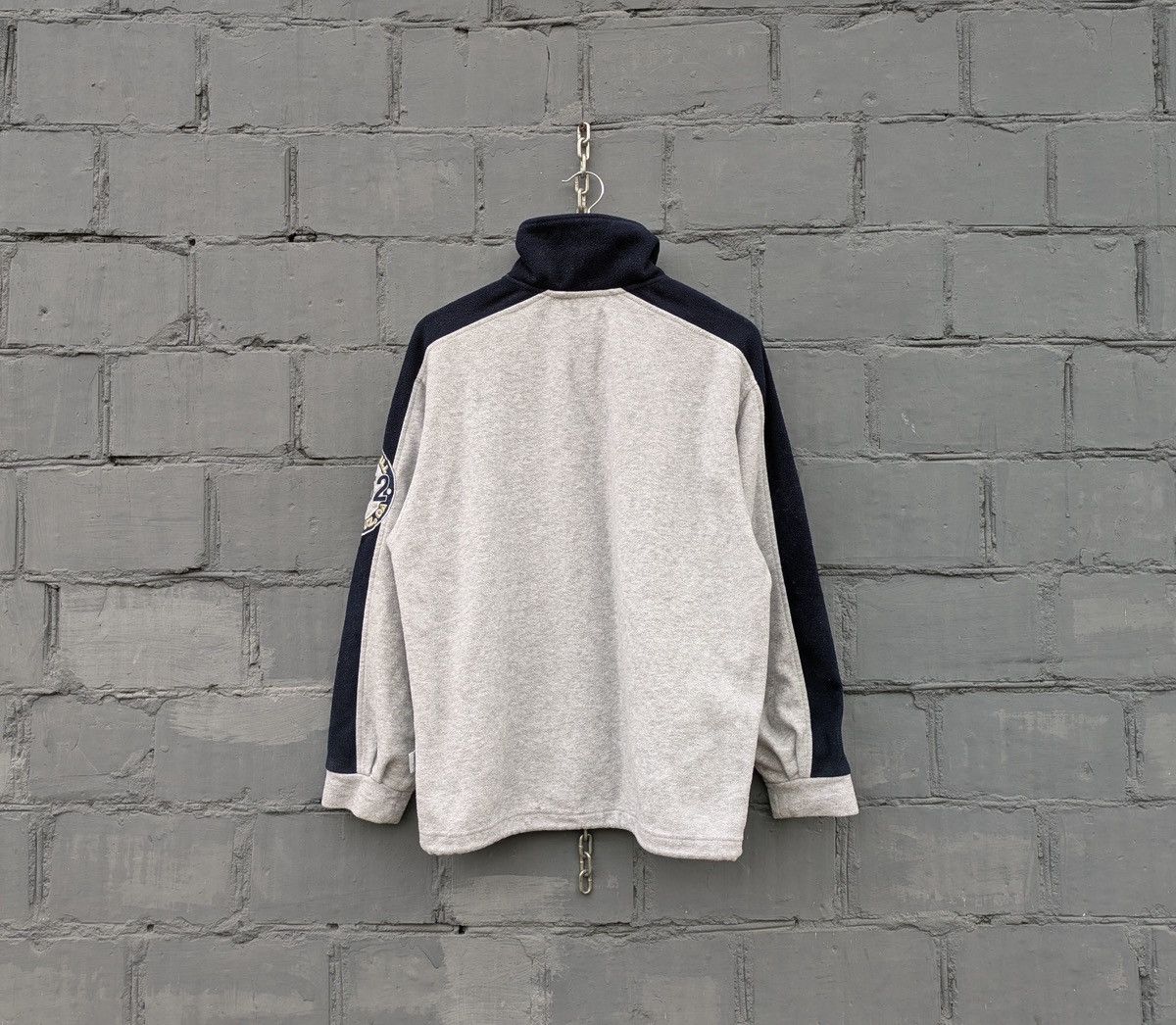 O'Neill Vintage O'NEILL Santa Cruz Blue 1/3 Zip Fleece Pullover Size US S / EU 44-46 / 1 - 2 Thumbnail