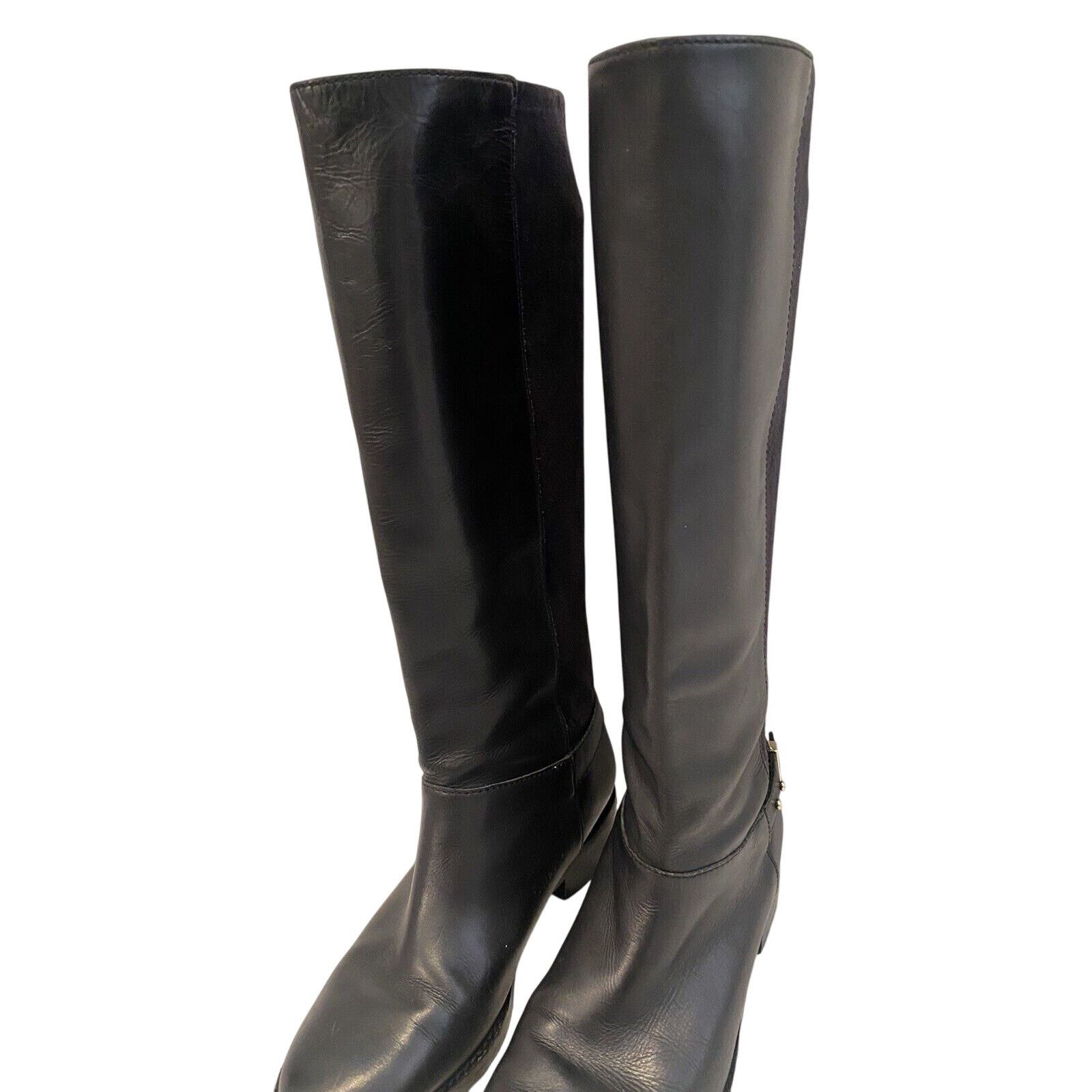Cole Haan Cole Haan Riding Boots Leather/suede Sz 8B Size US 8 / IT 38 - 8 Thumbnail