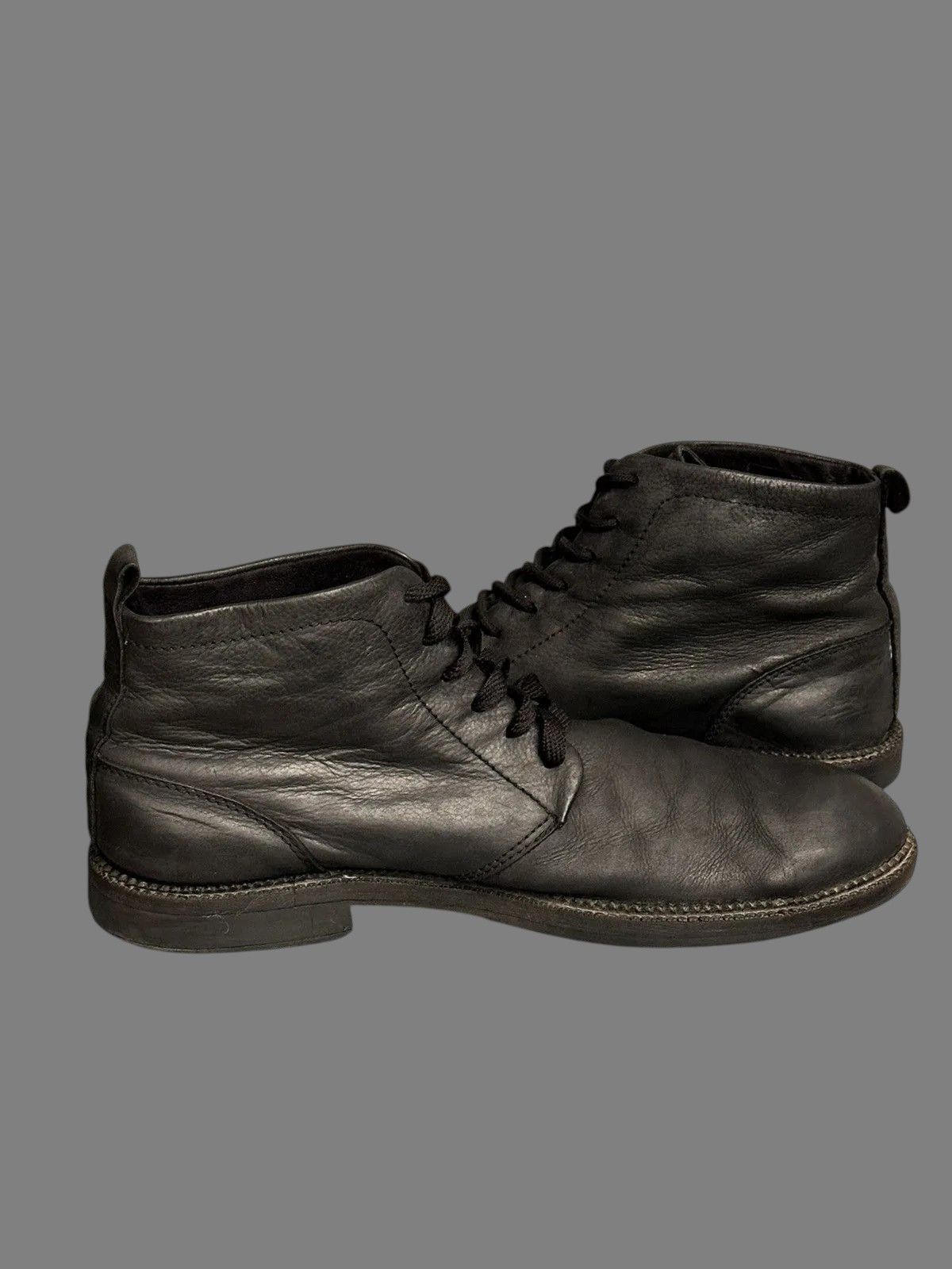 If Six Was Nine Guidi Rick Owens Handmade Leather Boots Rare Last Drop GOA Size US 12 / EU 45 - 10 Thumbnail