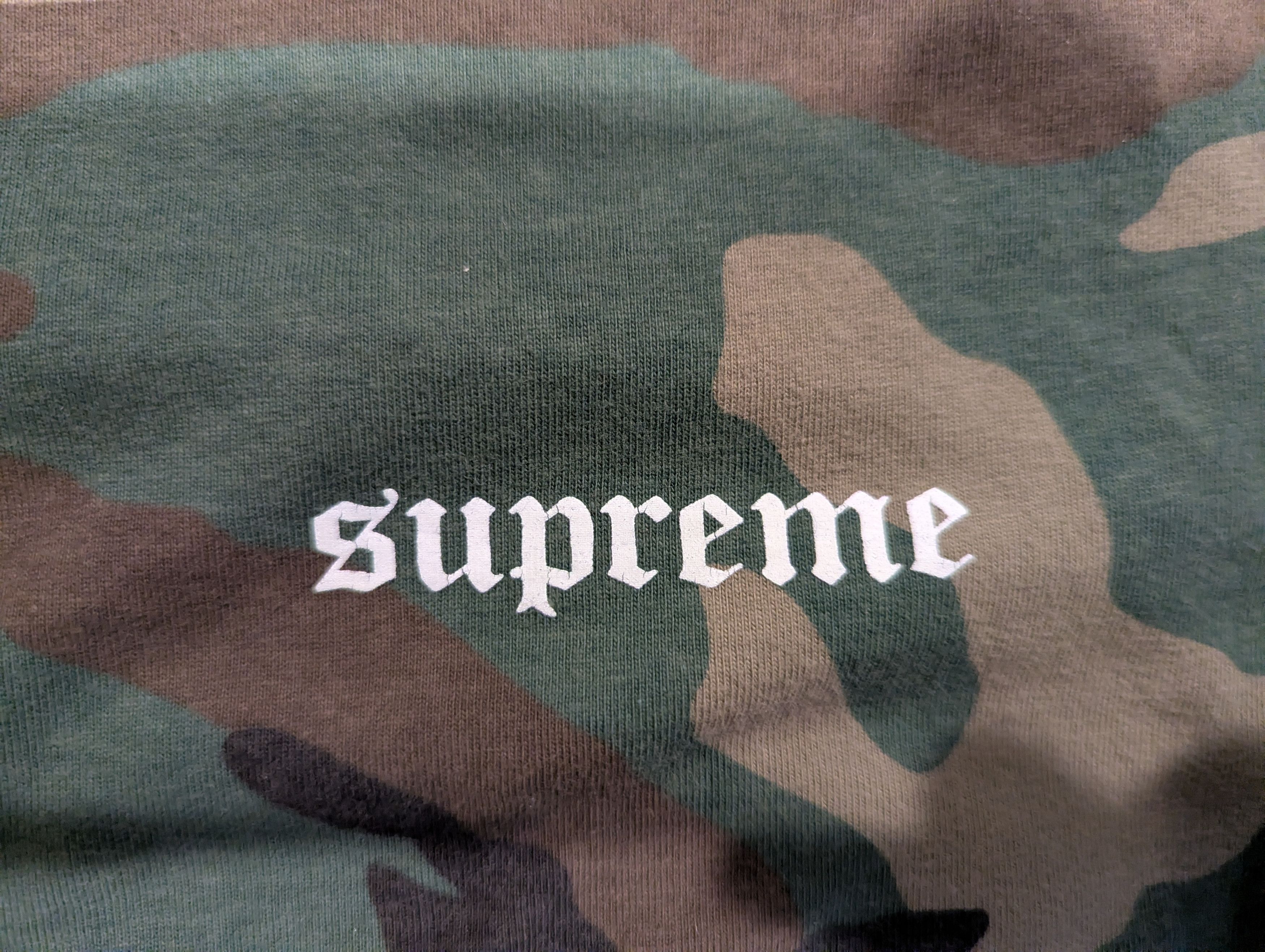 Supreme Supreme Target Tee (FW25) — Woodland Camo Size US M / EU 48-50 / 2 - 3 Thumbnail
