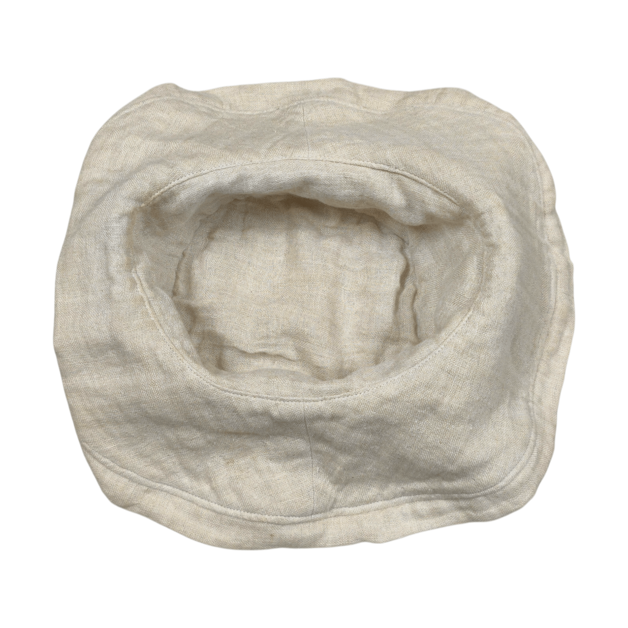 Yohji Yamamoto Vintage 90s Y’s for Living Yohji Yamamoto Linen Bucket Hat Size ONE SIZE - 4 Thumbnail