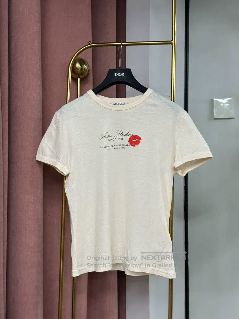 Acne Studios Acne Studios Blurred logo t-shirt Short Sleeve T