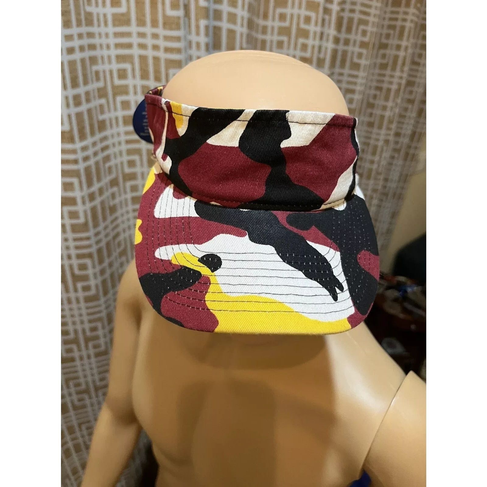 Other Sun Visor - Adjustable - Black/Red/White/Yellow - Unisex Size ONE SIZE - 3 Thumbnail