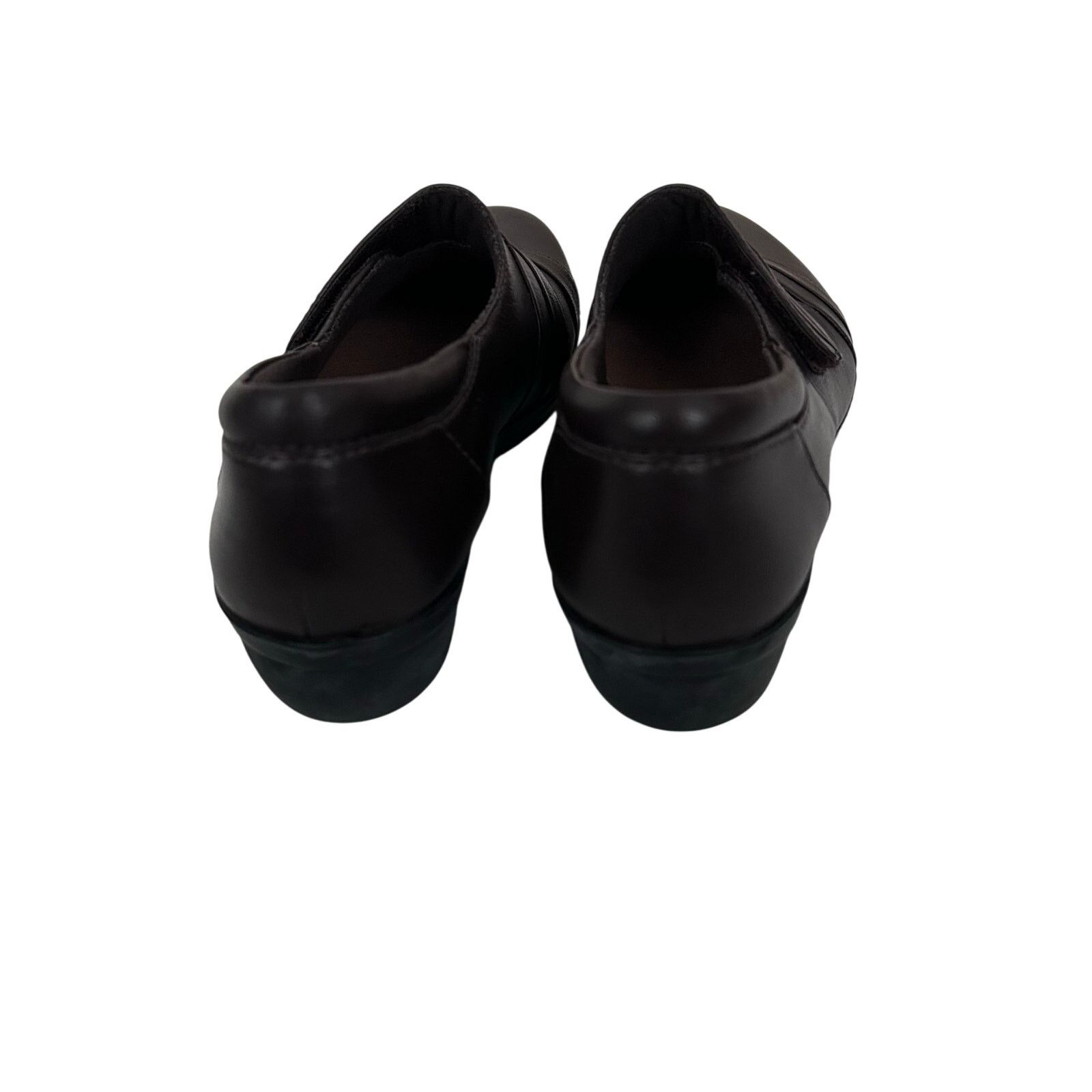 Clarks Clarks Everlay Tara Brown Leather Loafers Sz 6.5 Size US 6.5 / IT 36.5 - 5 Thumbnail