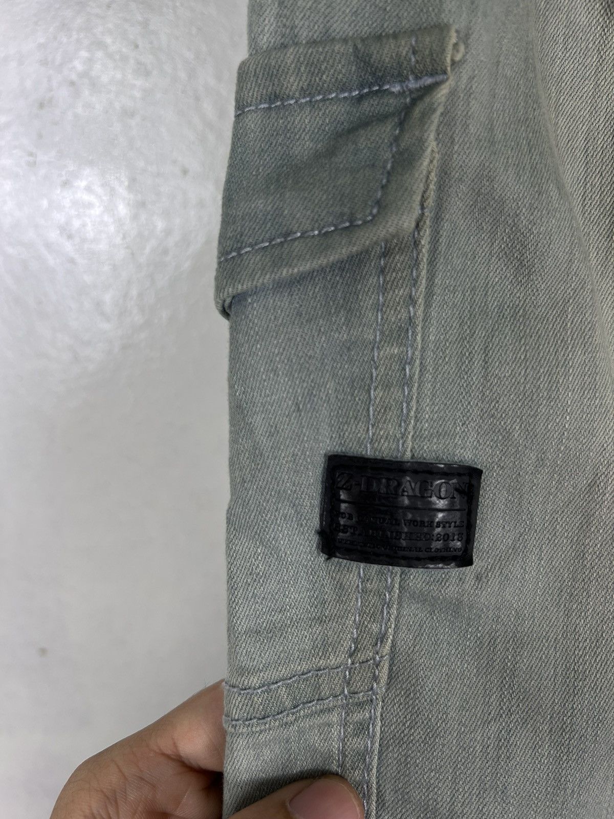 Designer × Hysteric Glamour × Japanese Brand 🔥 G DRAGON CORDURA STRECH JEANS Size US 32 / EU 48 - 14 Thumbnail
