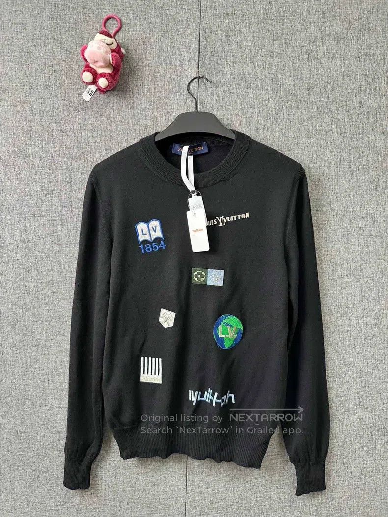Louis Vuitton Louis Vuitton black sweater Size US M / EU 48-50 / 2 - 1 Thumbnail