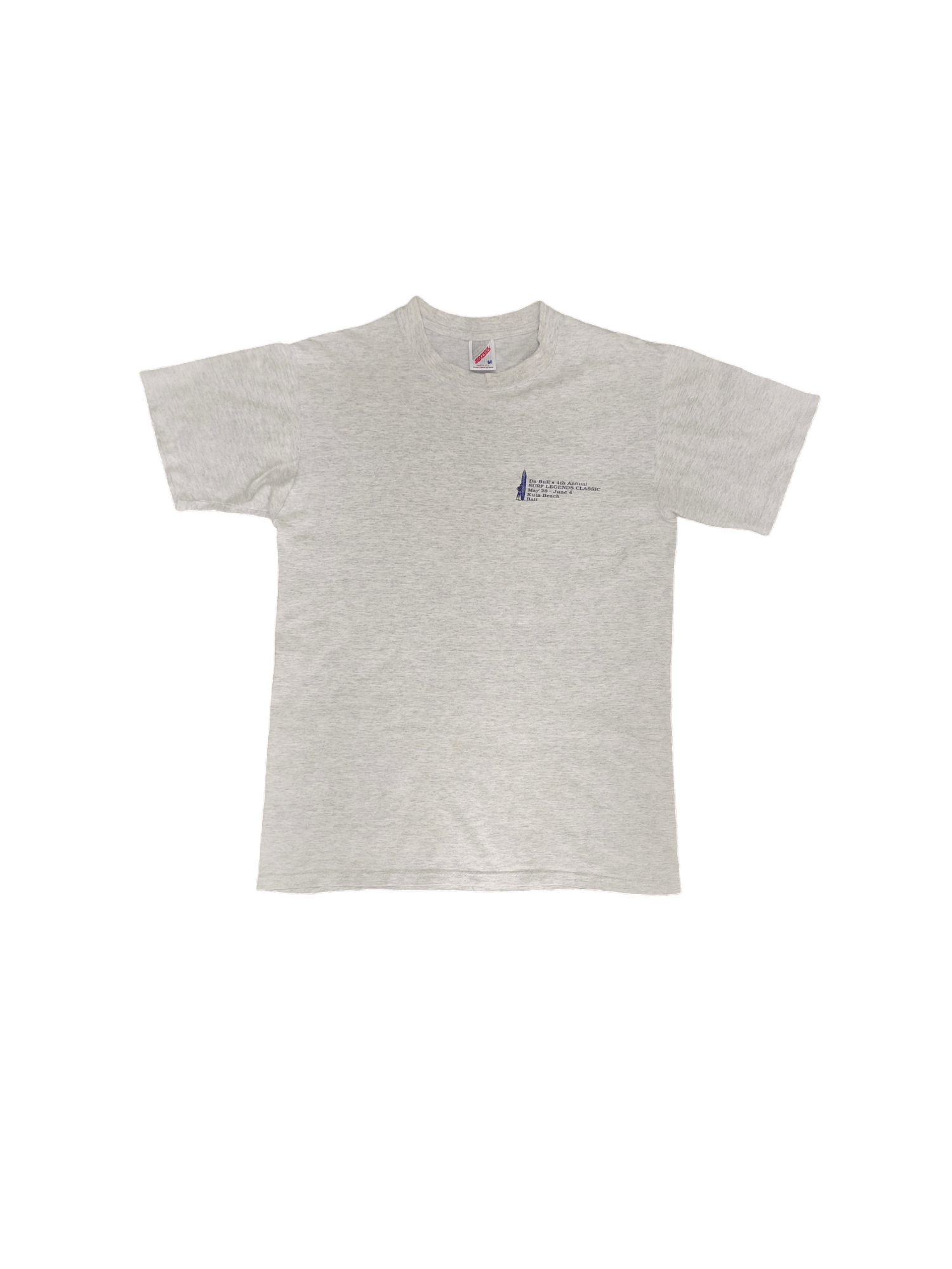 Quiksilver Vtg 90's Greg Noll Da Bull's Fourth Annual Surfing T-Shirt Size US M / EU 48-50 / 2 - 7 Thumbnail