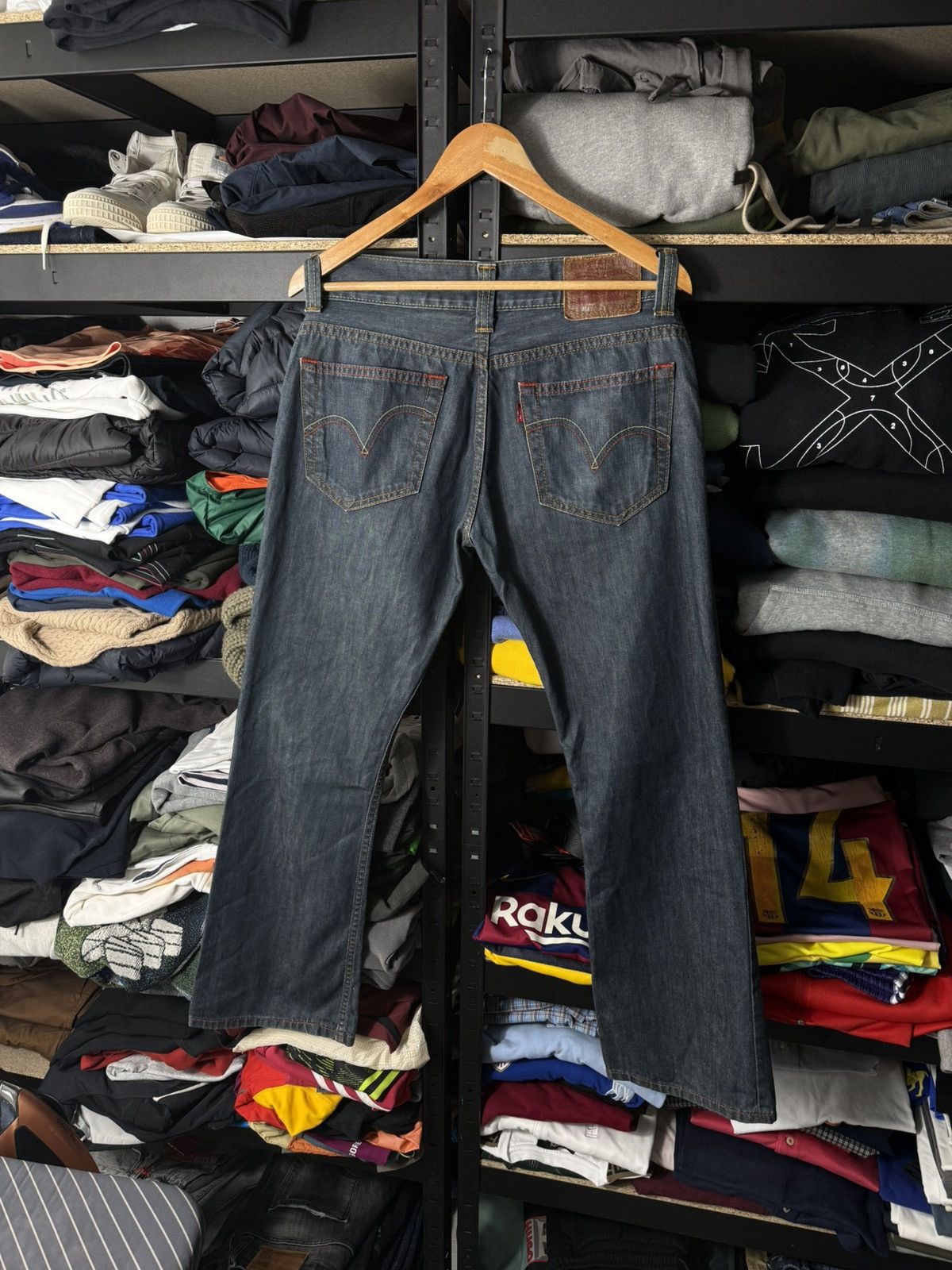 Levi's Vintage Clothing Levi’s 525 Bootcut Jeans Women W32 Vintage Y2K Blue Denim Size 32" / US 10 / IT 46 - 2 Thumbnail