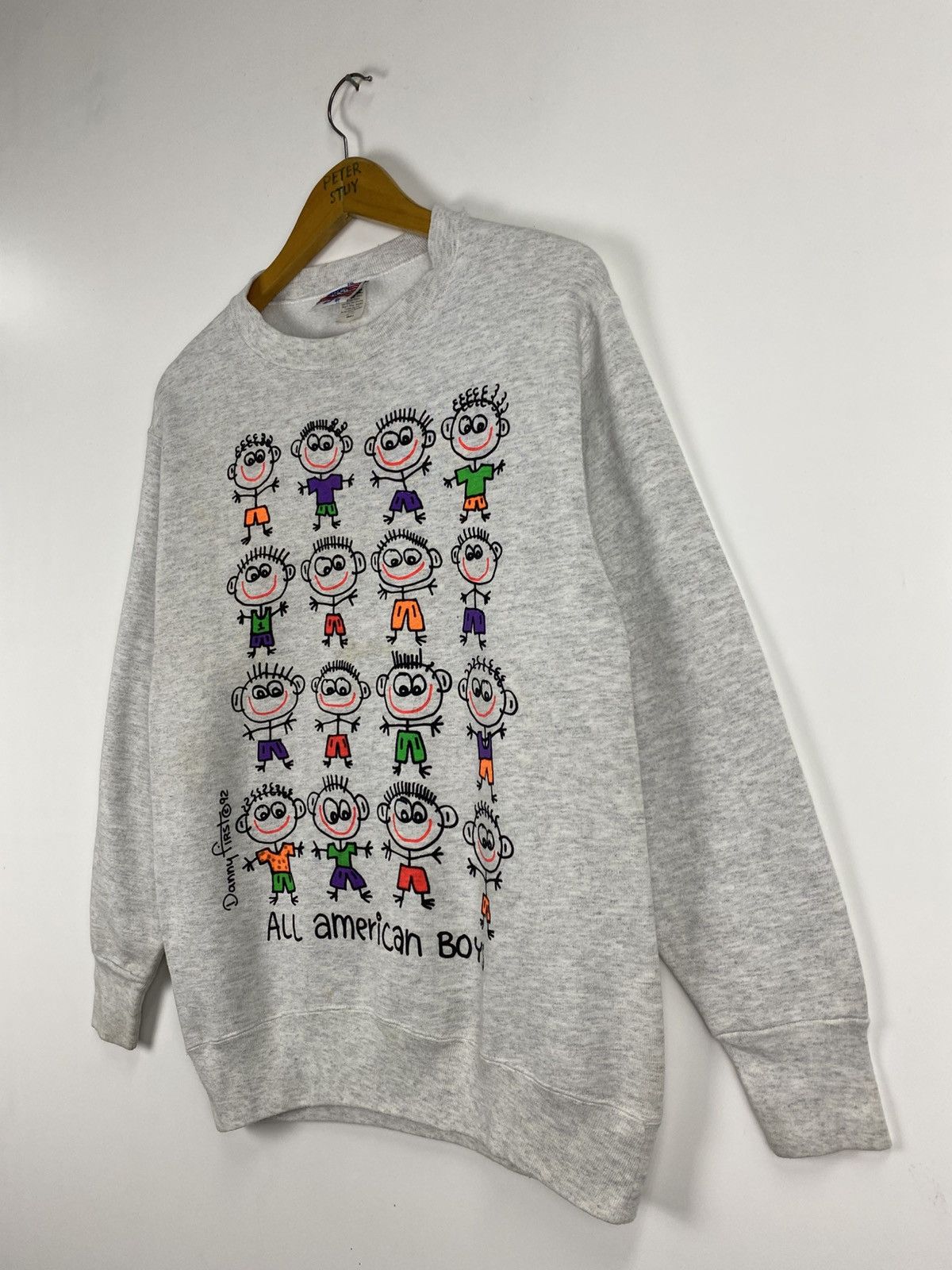 Vintage Vintage 1992 Danny First Sweatshirt Size US S / EU 44-46 / 1 - 4 Thumbnail