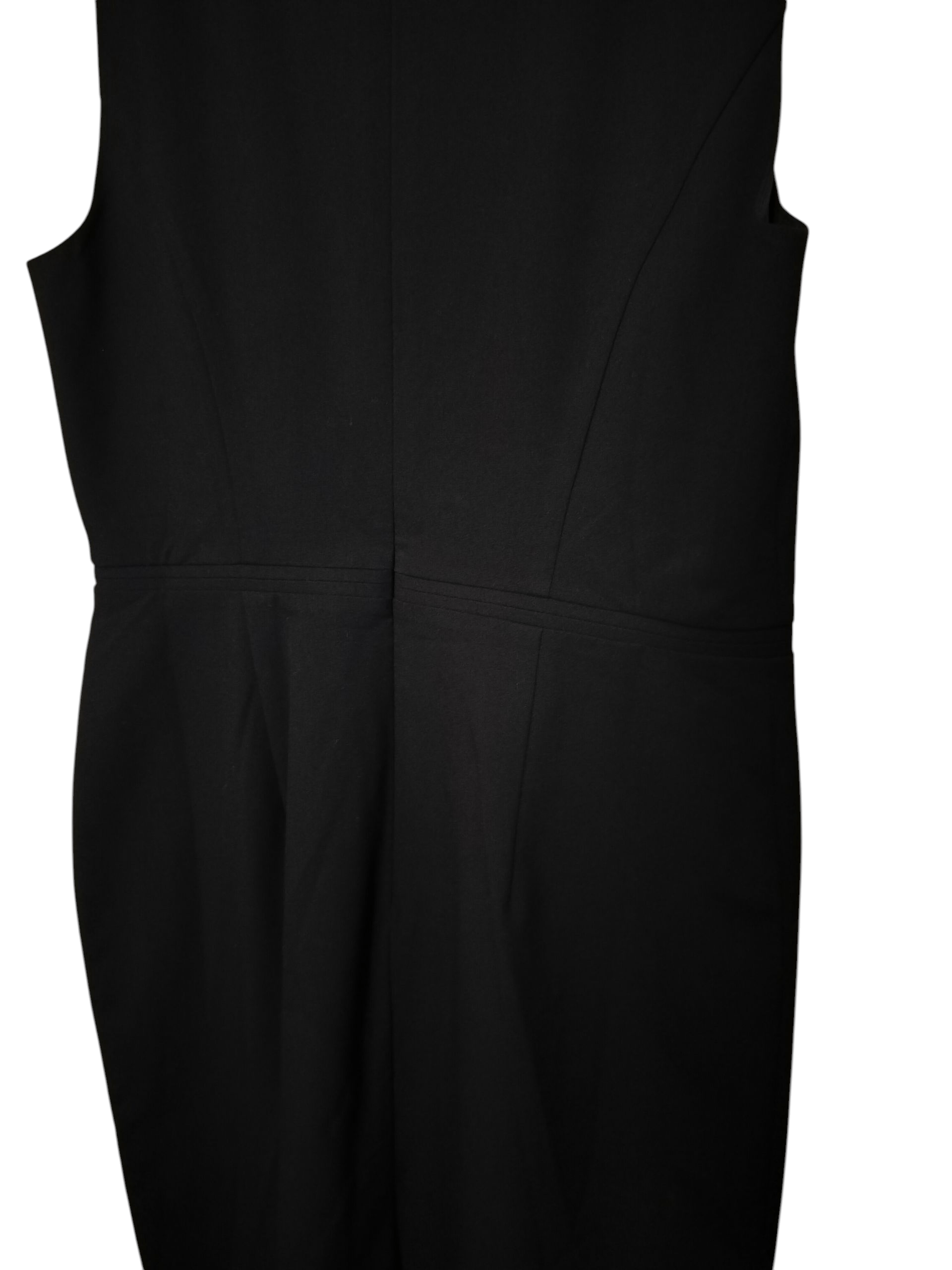 Ann Taylor Black little dress, office chic, minimalist preppy, tailored Size M / US 6-8 / IT 42-44 - 4 Thumbnail