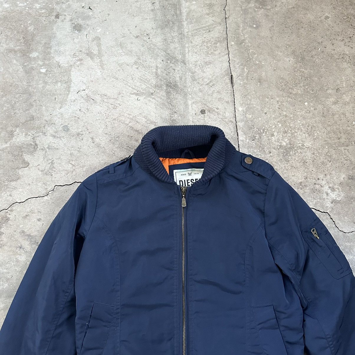 Diesel Diesel VNTG Avant Garde Y2K Zip Bomber Jacket Size S / US 4 / IT 40 - 4 Thumbnail