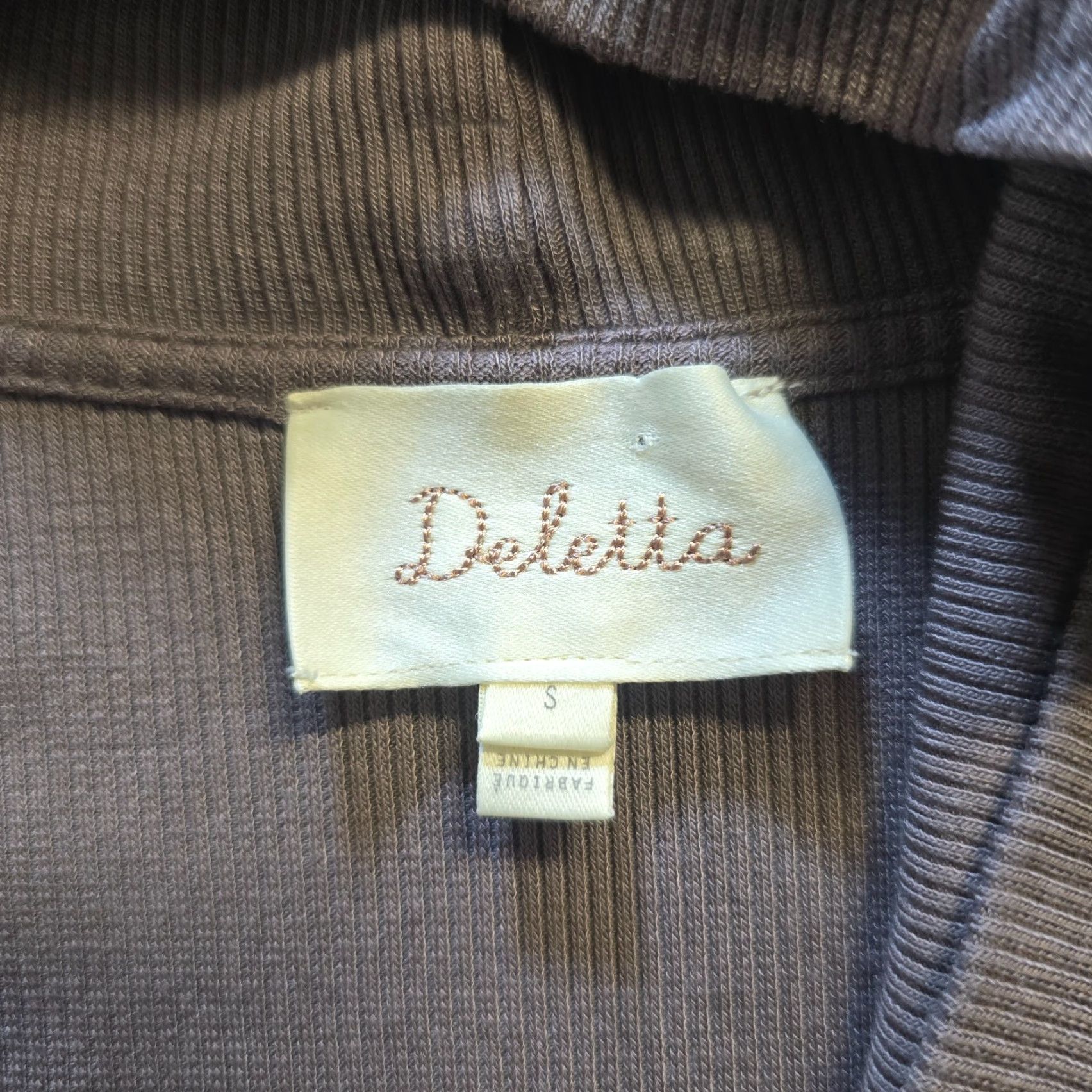 Vintage Deletta Top Womens Small Purple Satin Cowl Neck Ribbed Sleeve Casual Shirt Blouse Women Regular Size S Size S / US 4 / IT 40 - 4 Thumbnail