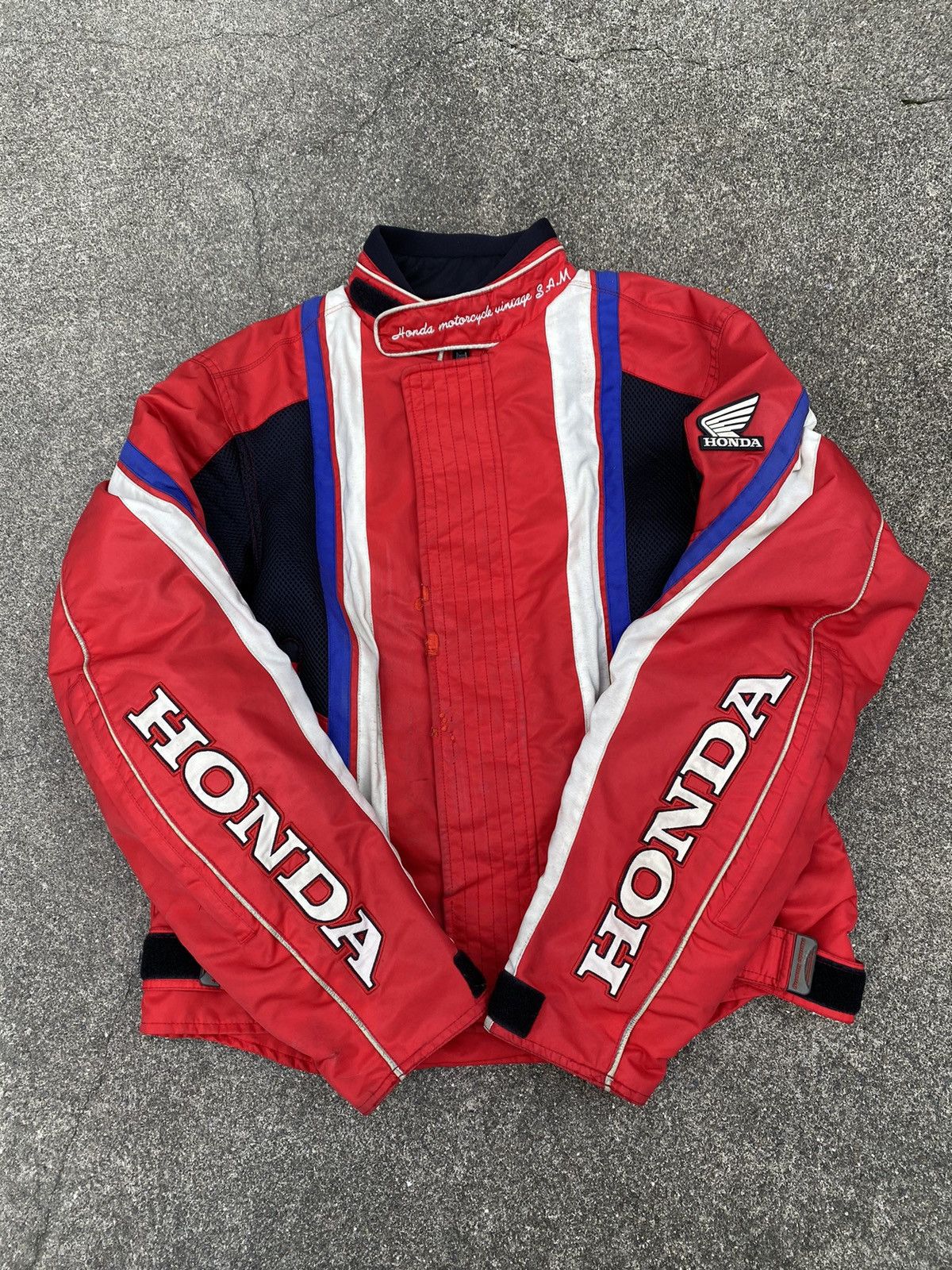 Honda Rare 90s Shinichiro Arakawa - Honda SAM Racing Jacket Size US M / EU 48-50 / 2 - 25 Thumbnail
