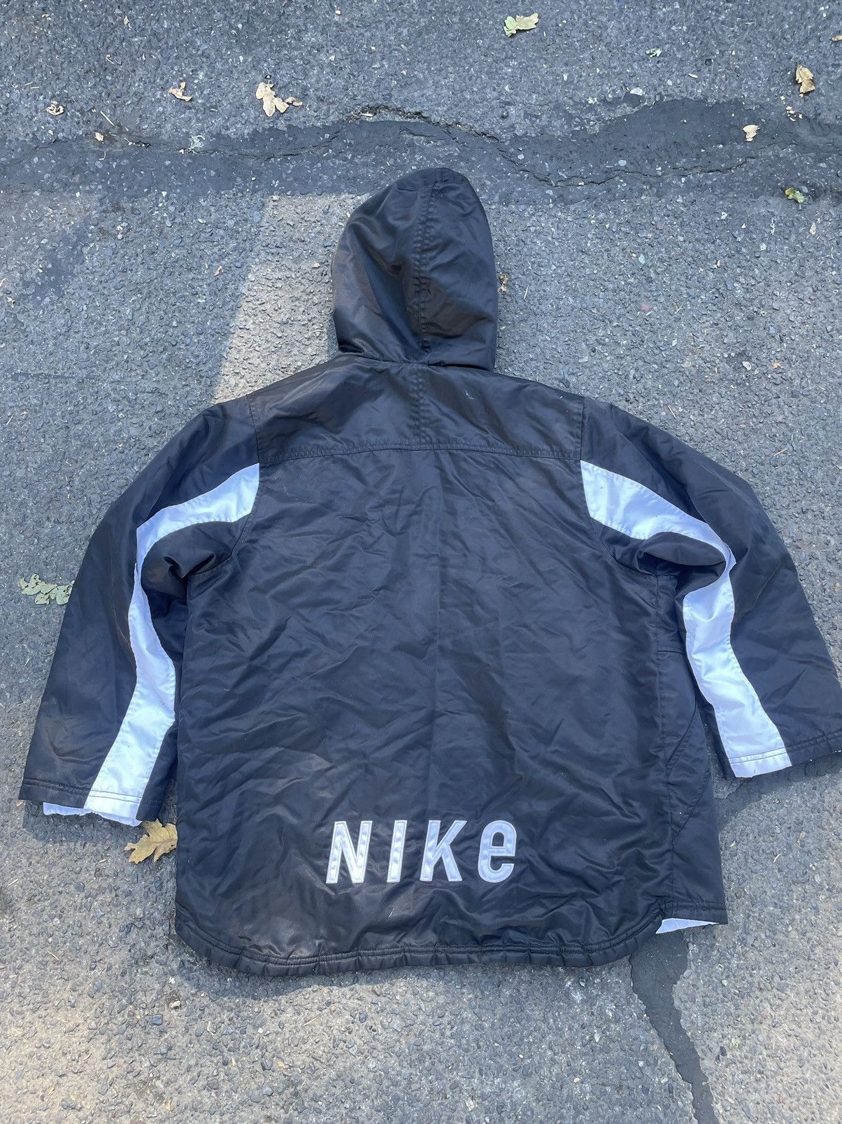 Nike × Vintage Vintage Black Nike Jacket (Size L) Size US XL / EU 56 / 4 - 1 Thumbnail