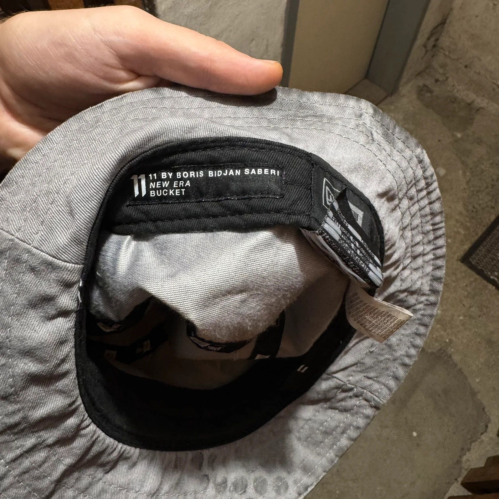 11 By Boris Bidjan Saberi × New Era 11 by Boris Bidjan saberi x New era object dyed bucket hat Size ONE SIZE - 5 Thumbnail