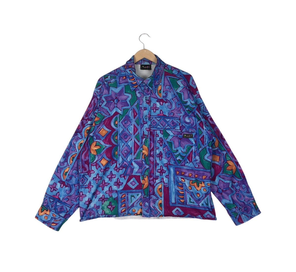 Art Comes First × Japanese Brand Mauna Kea Hawaii Micro Fleece Button Ups Art Graphic Size US L / EU 52-54 / 3 - 1 Thumbnail
