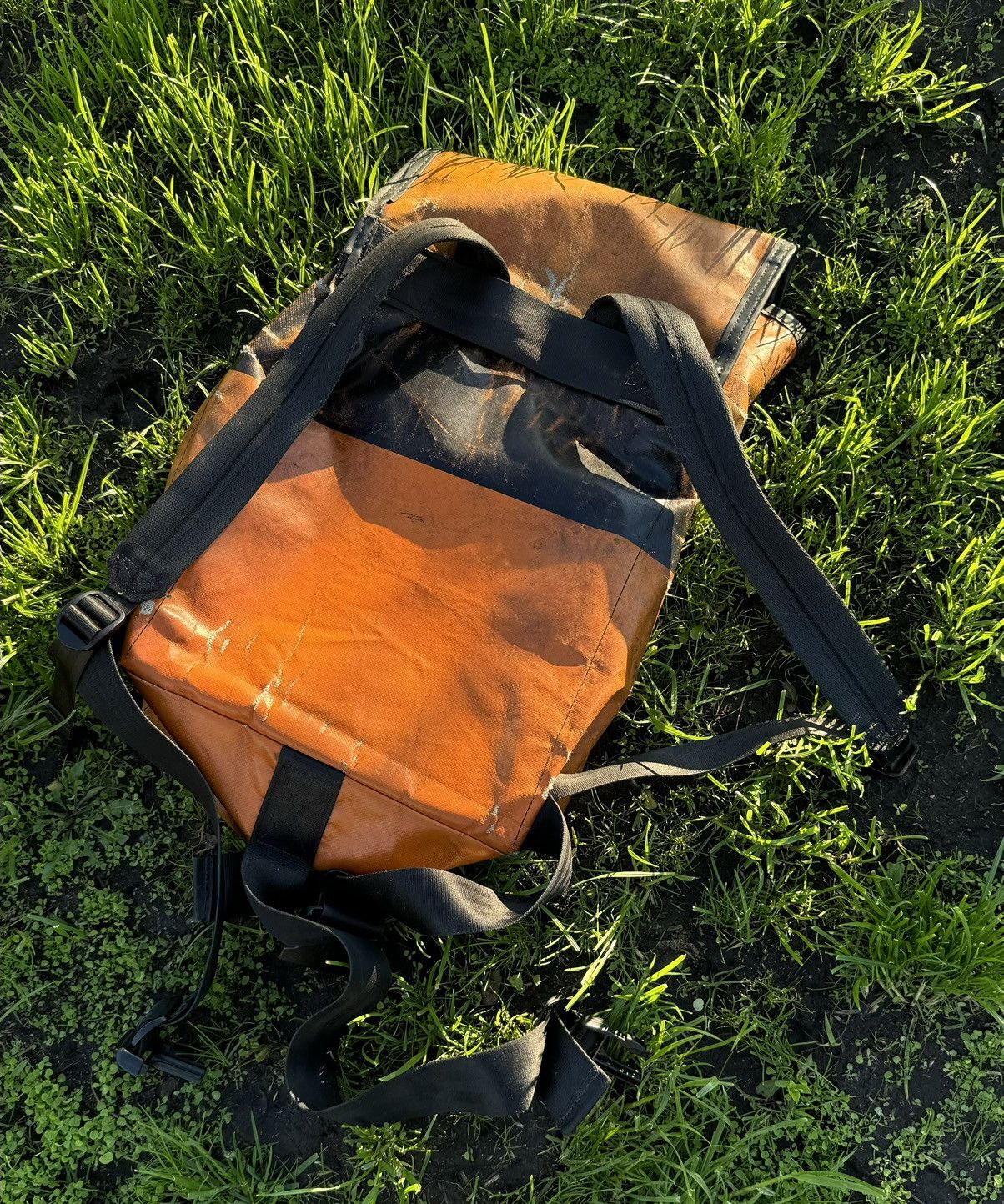 Freitag Freitag big backpack bag orange / black Size ONE SIZE - 21 Thumbnail