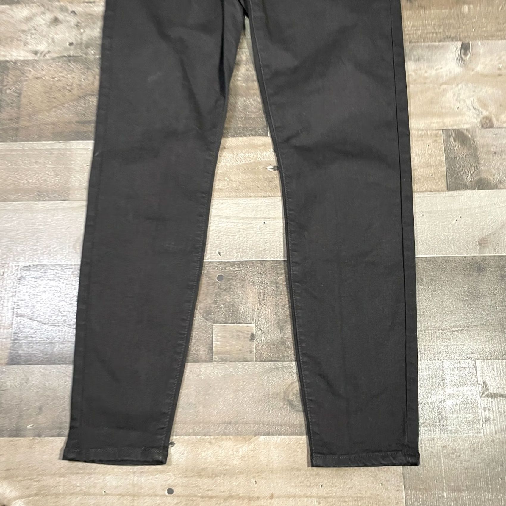 Forever 21 FOREVER 21 Jeans Womens 30 High Rise Skinny Zip Closure Dark Wash Black Denim Size 30" / US 8 / IT 44 - 6 Thumbnail