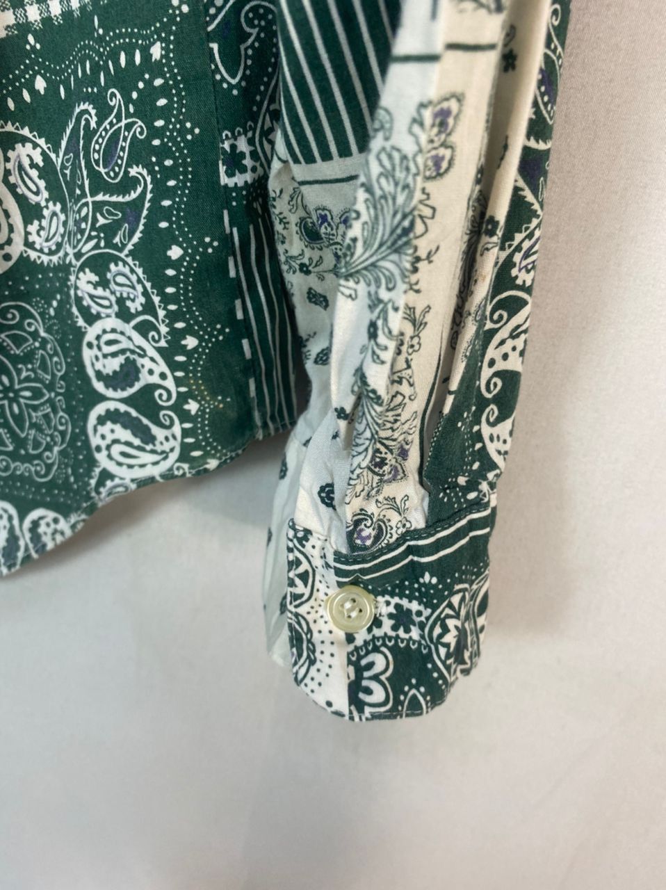 Japanese Brand Unisex🔥Paisley button up shirt by story Size M / US 6-8 / IT 42-44 - 7 Thumbnail