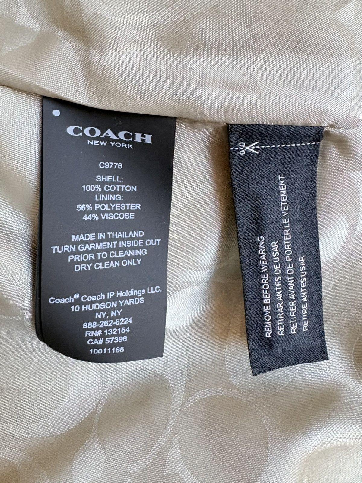 Coach Coach “The Trench” Trench Coat Brand New Size M / US 6-8 / IT 42-44 - 7 Thumbnail