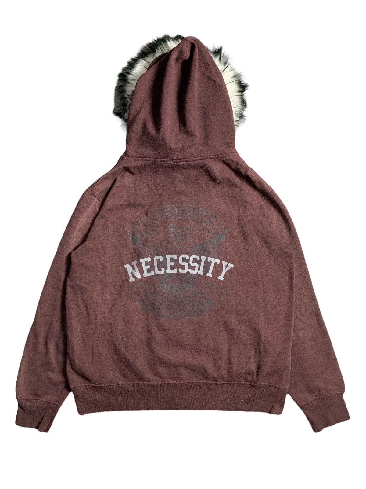 Japanese Brand STAFFA POEM 53 FUR ZIP HOODIE IFSIX LGB HYSTERIC STYLE Size US L / EU 52-54 / 3 - 2 Thumbnail