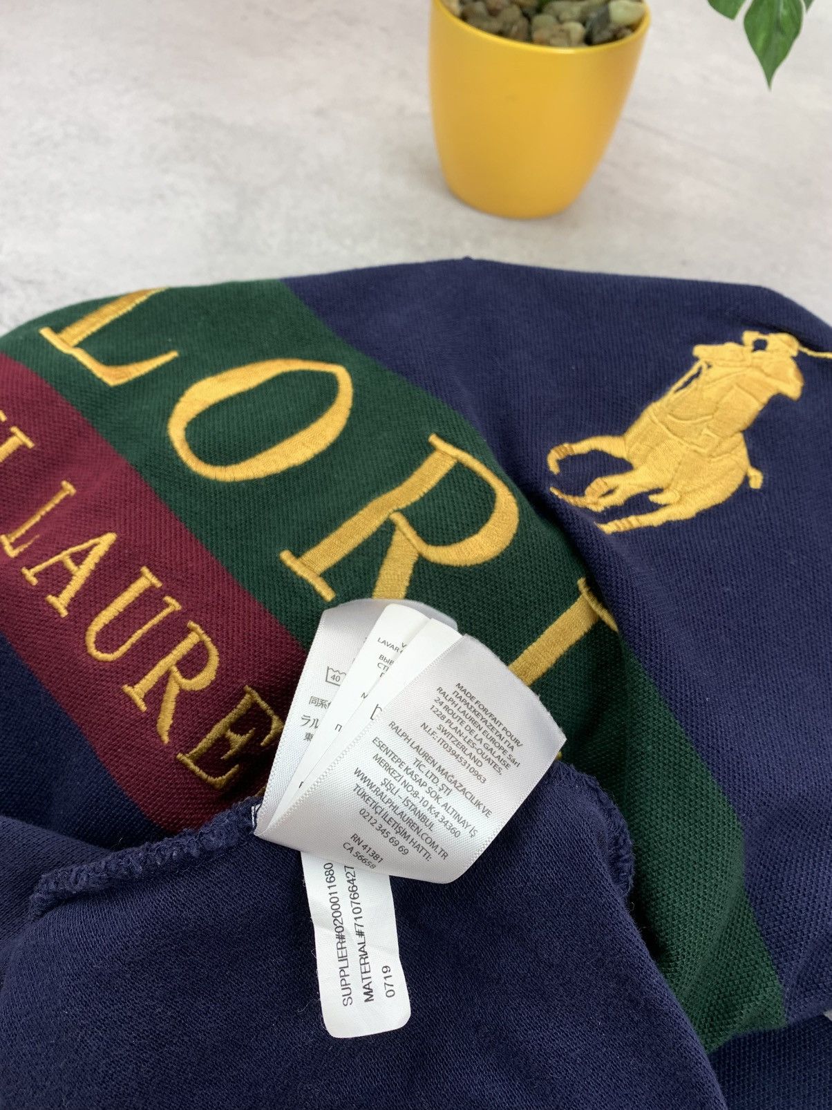 Polo Ralph Lauren Ralph Lauren Polo Big Logo Gold Pony Rare Polo Shirt Size M Size US M / EU 48-50 / 2 - 9 Thumbnail