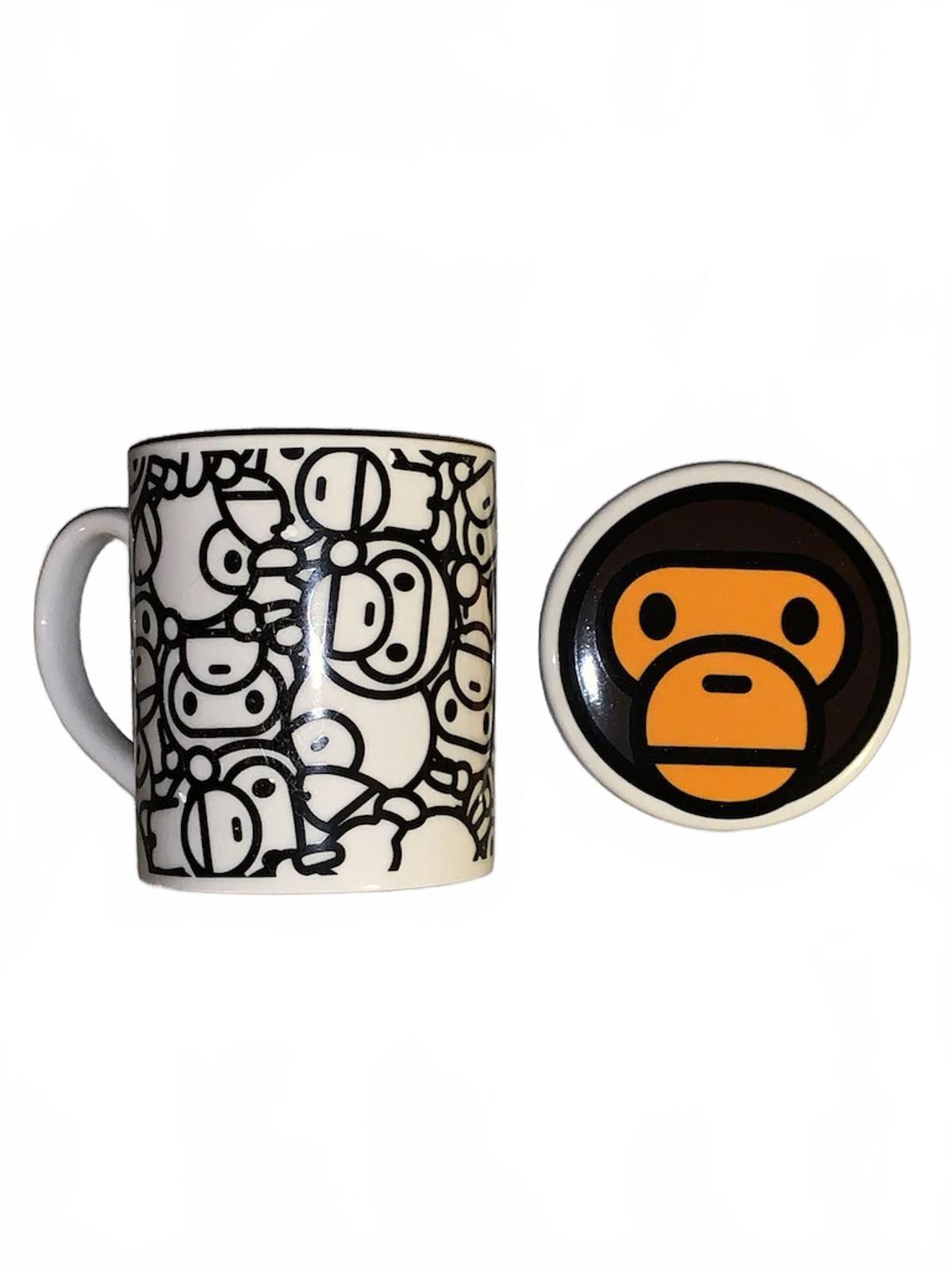 Bape BAPE Baby Milo Coffee Mug w/ Saucer - All Over Print Size ONE SIZE - 8 Thumbnail