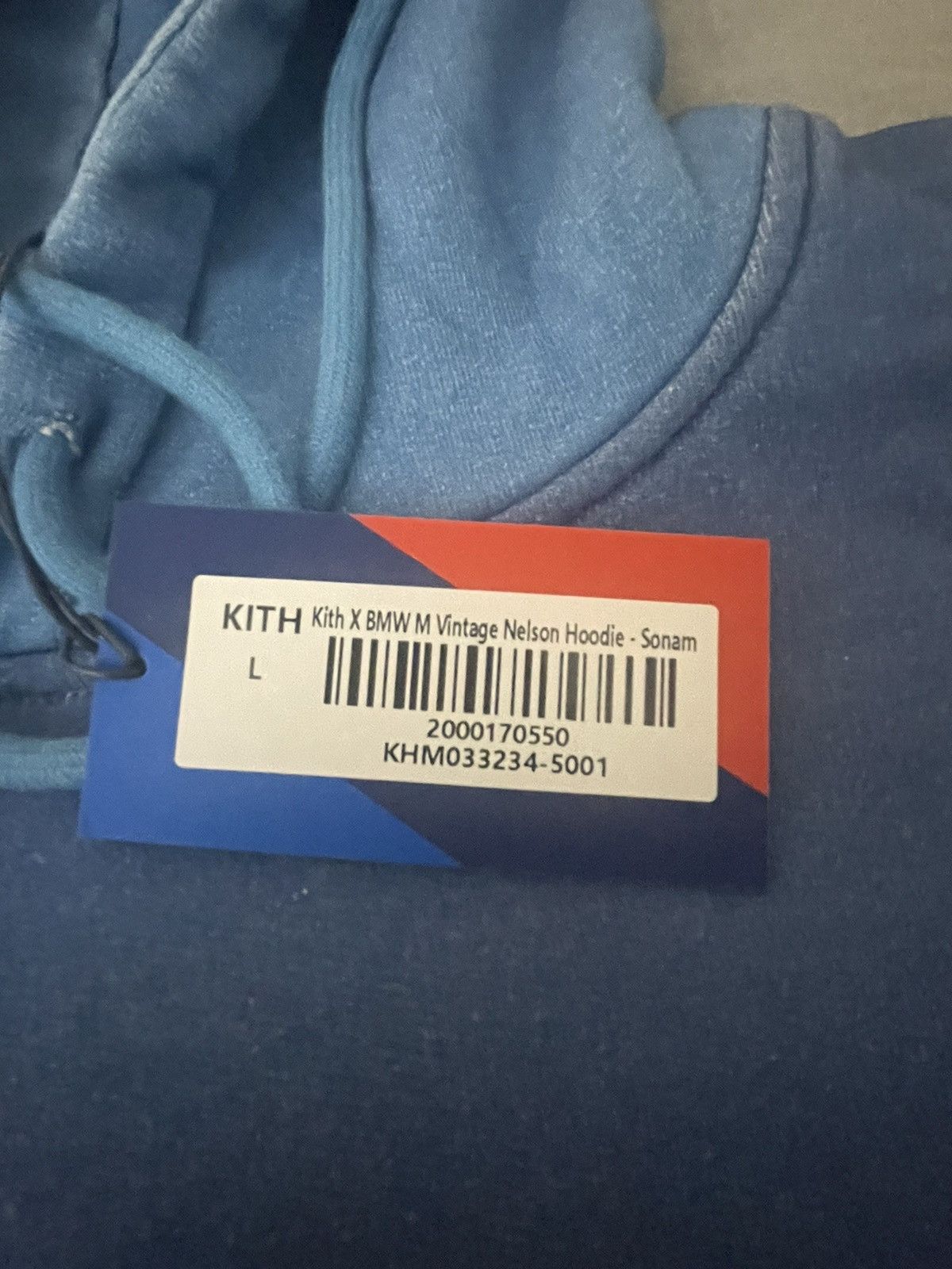 Kith KITH X BMW M VINTAGE NELSON HOODIE (SIZE L) Size US L / EU 52-54 / 3 - 5 Thumbnail