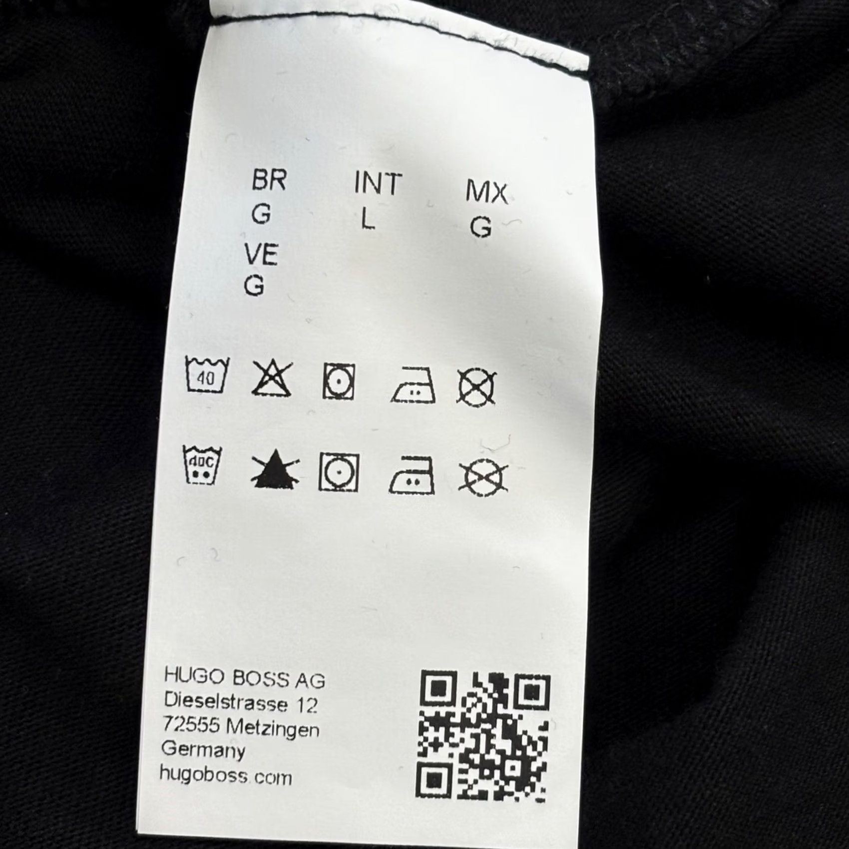 Hugo Boss HUGO BOSS Shirt Mens L black top Short Sleeve Vgc Summer Casual Size US L / EU 52-54 / 3 - 5 Thumbnail