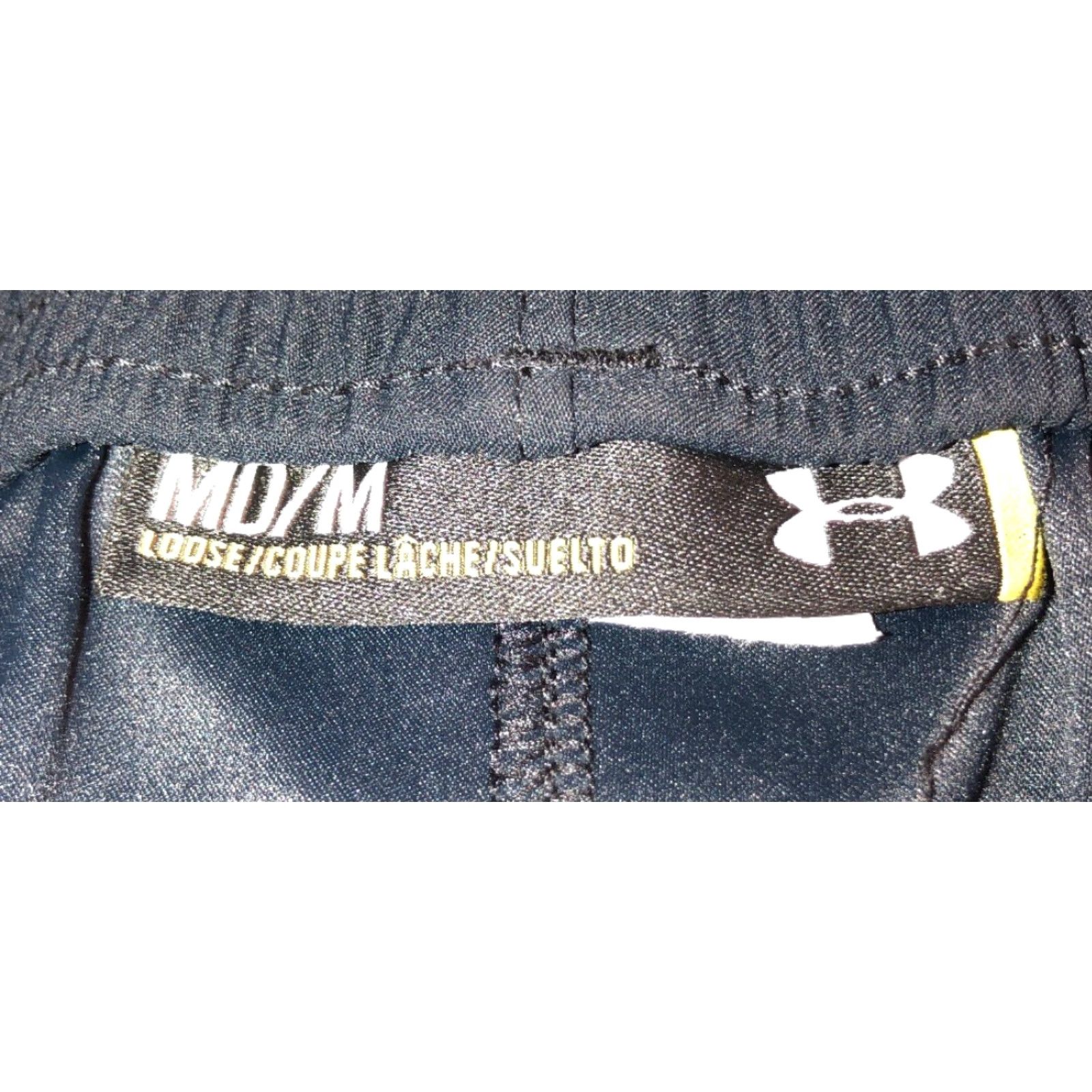 Under Armour VINTAGE Under Armour Men's Activewear Sweatpants Size M Black Athletic Pants Size US 31 - 5 Thumbnail