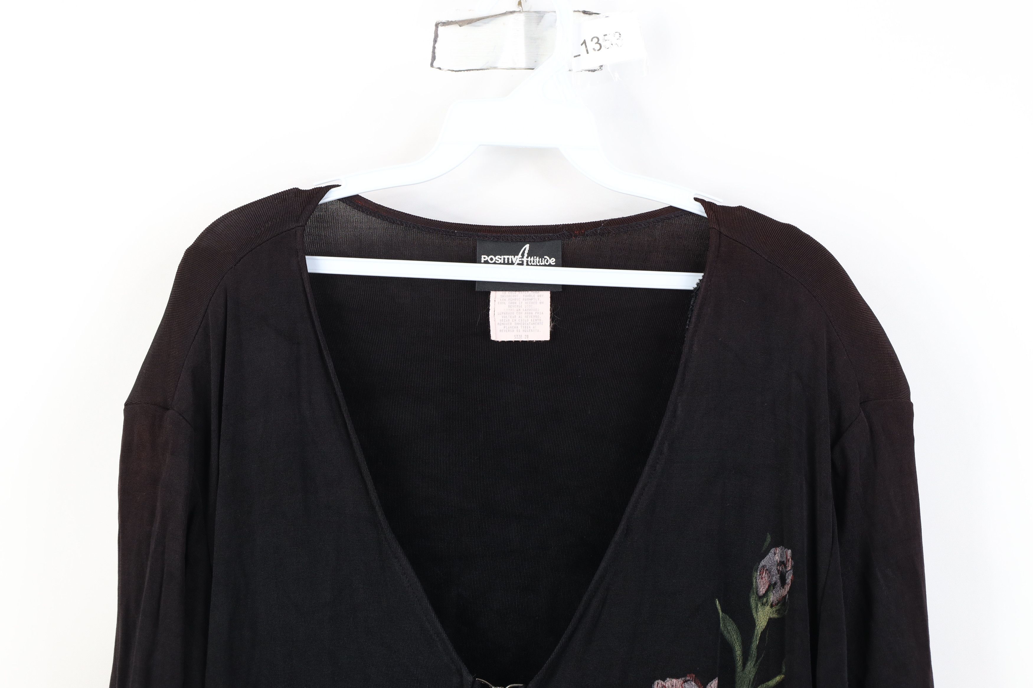 Vintage Vintage 90s Streetwear Ribbed Clasp Cardigan Shirt USA Size L / US 10 / IT 46 - 2 Thumbnail