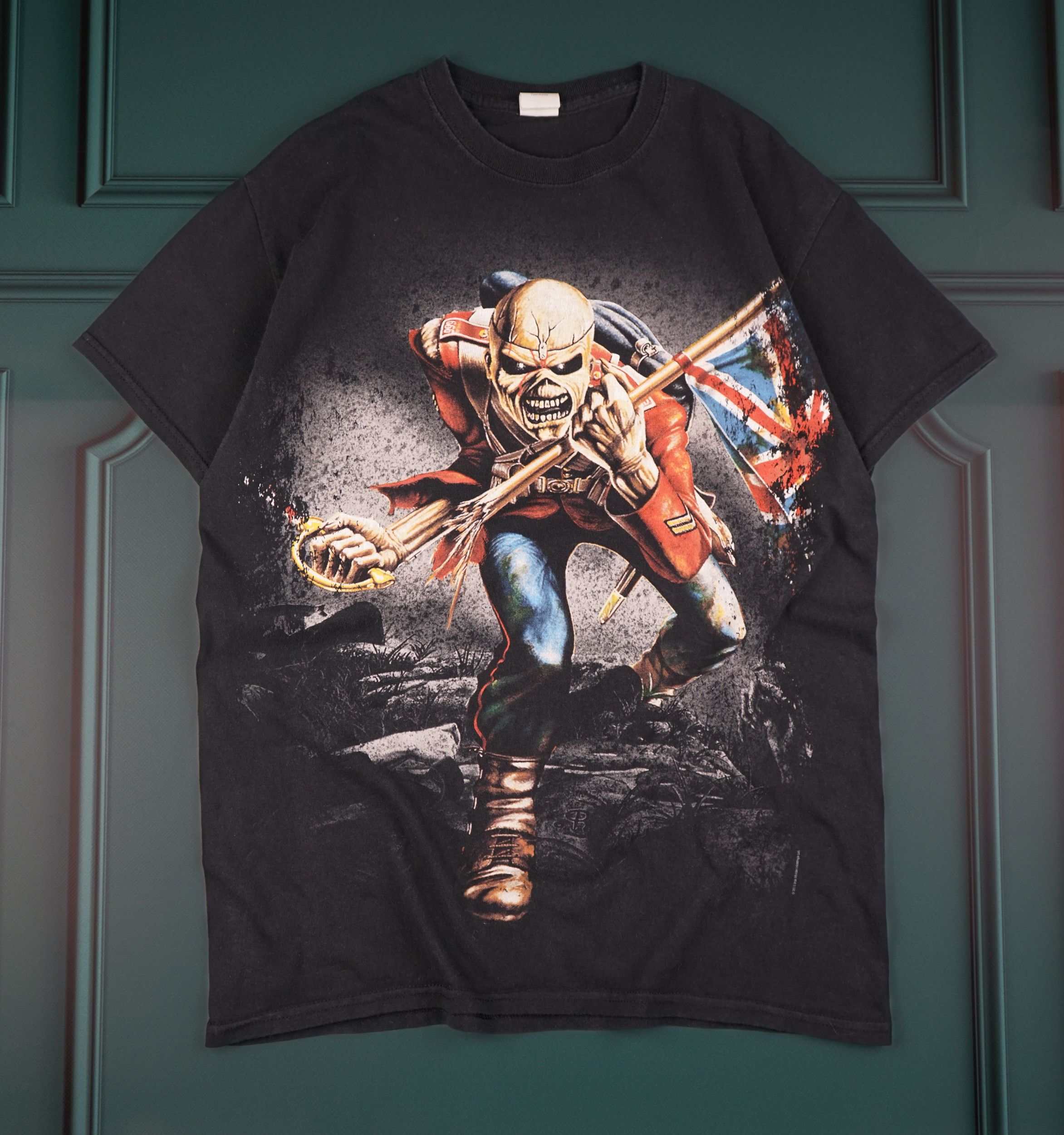 T-Shirt Iron Maiden - Trooper Eddie Large Eyes