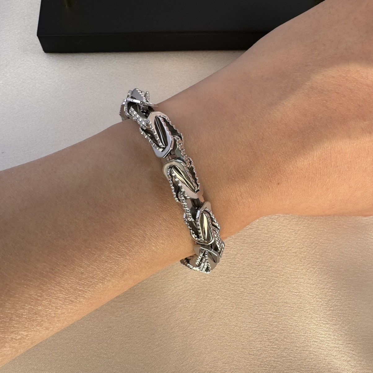 Other Snake Head Bracelet for Men Women,Punk Hip Hop Unisex Style Size ONE SIZE - 6 Thumbnail