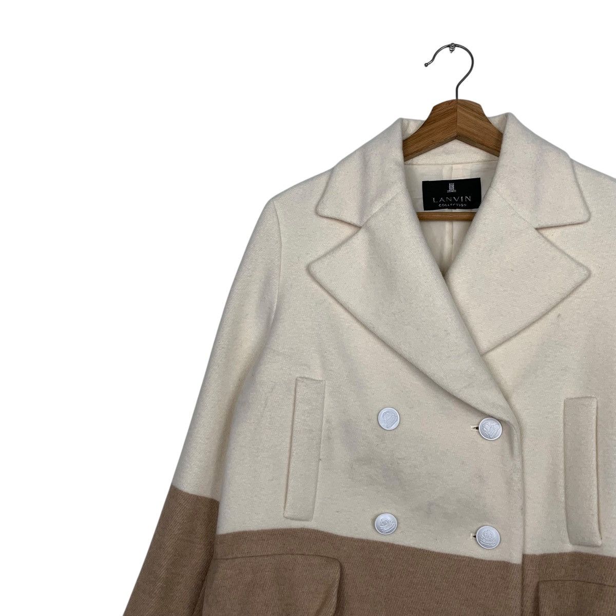 Lanvin Lanvin Double Breasted Jacket Size S / US 4 / IT 40 - 6 Thumbnail