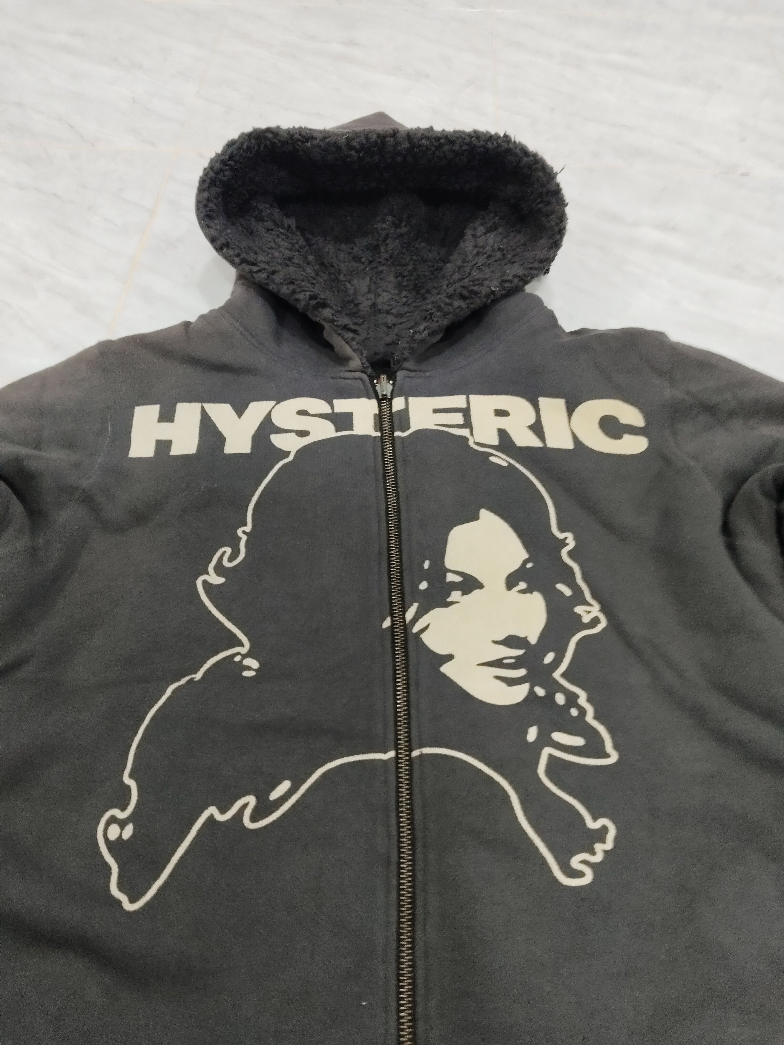 Hysteric Glamour × Vintage Rare! Reversible Hysteric Glamour Hoodie Zipper Sweatshirt Size US M / EU 48-50 / 2 - 5 Thumbnail