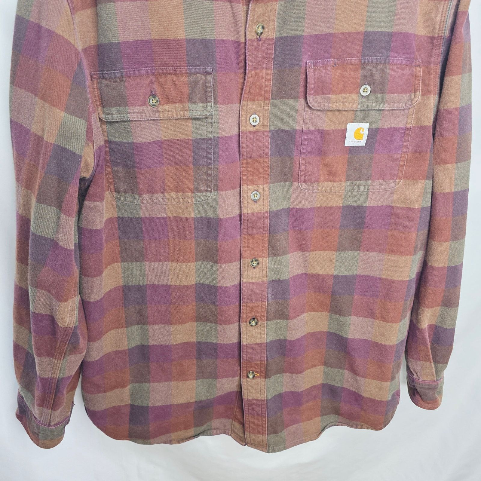 Carhartt Carhartt Loose Fit Long Sleeve Button Front Men's Shirt Size US M / EU 48-50 / 2 - 8 Thumbnail
