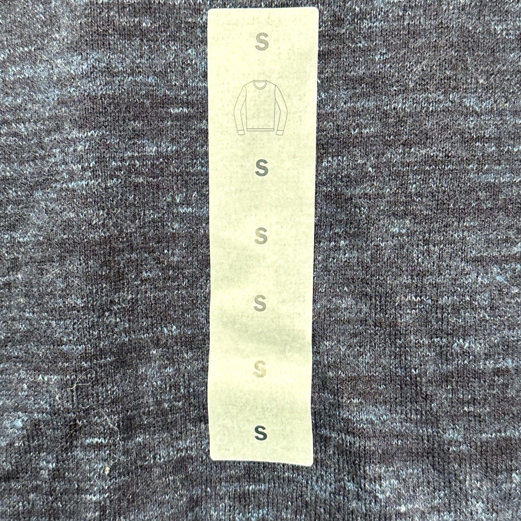 Old Navy Old Navy Sweatshirt Mens Small Blue Knit Crew Pullover Ribbed Cuffs and Hem Size US S / EU 44-46 / 1 - 3 Thumbnail