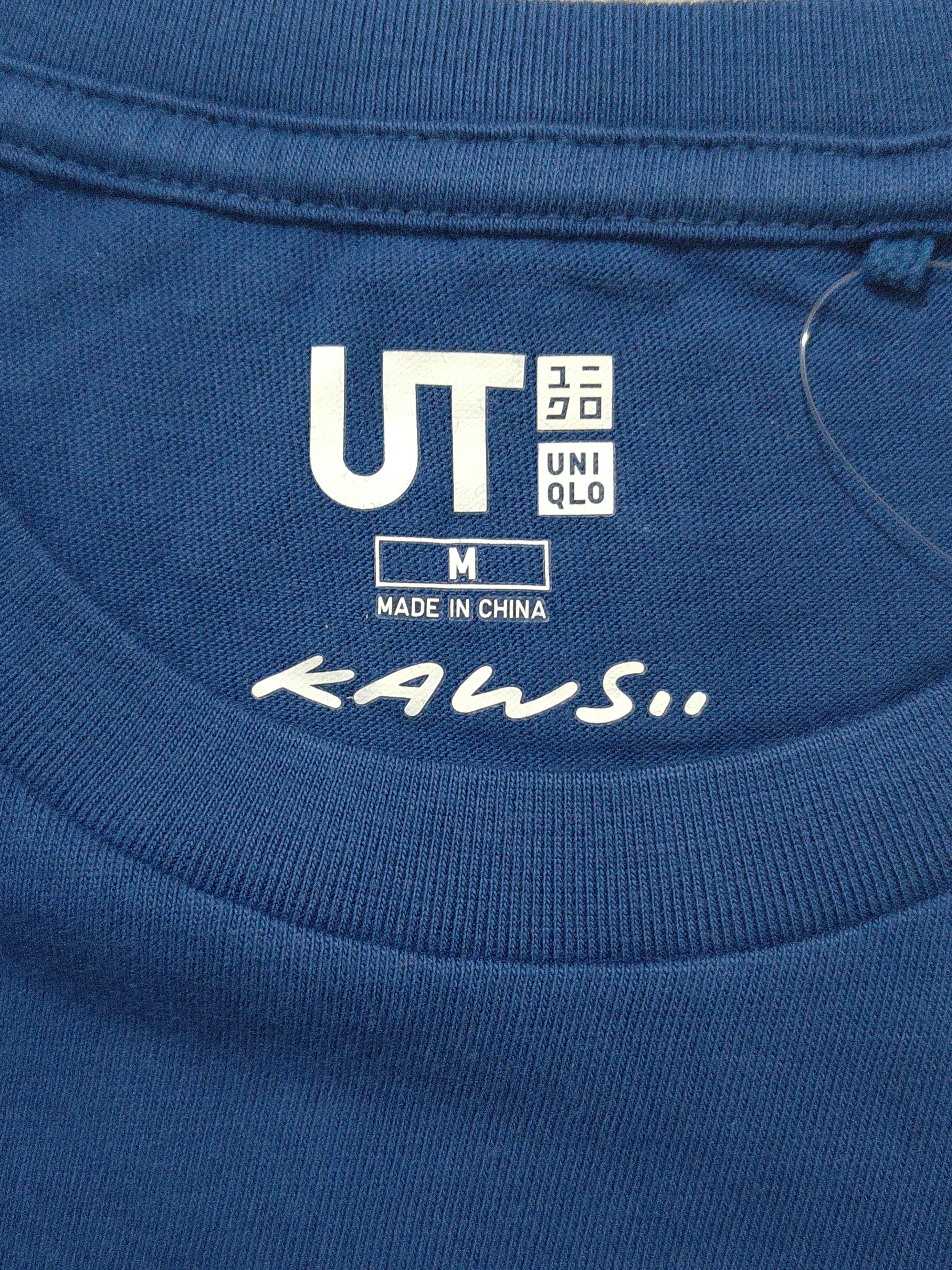 Kaws × Uniqlo Kaws x Uniqlo UT 2016 "Hands Over Face" Blue Size US S / EU 44-46 / 1 - 3 Thumbnail