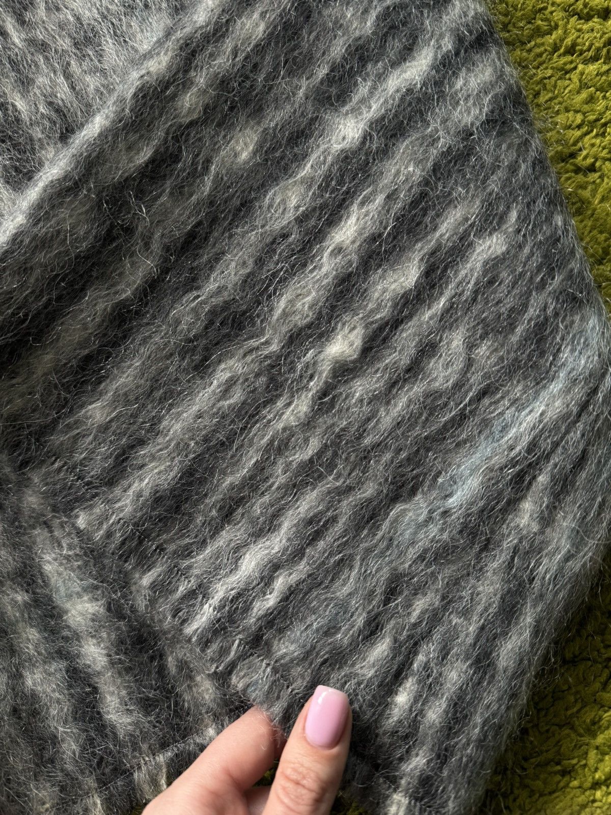Other 57 London luxury NWT mohair wool blend cardigan sweater Size M / US 6-8 / IT 42-44 - 7 Thumbnail
