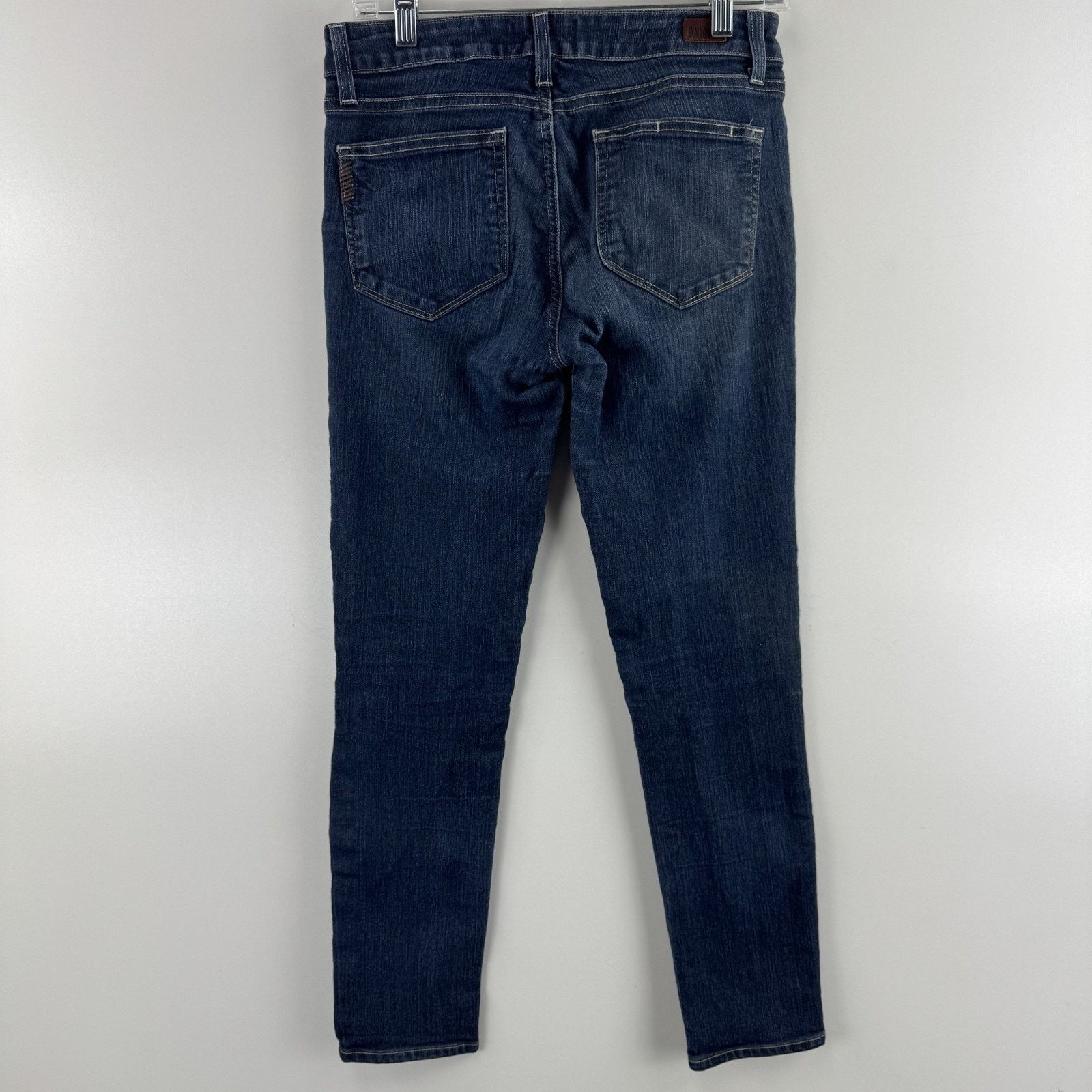 Paige Paige Kylie Crop Women's Skinny Blue Jeans Low Rise Light 28 Size 28" / US 6 / IT 42 - 2 Thumbnail